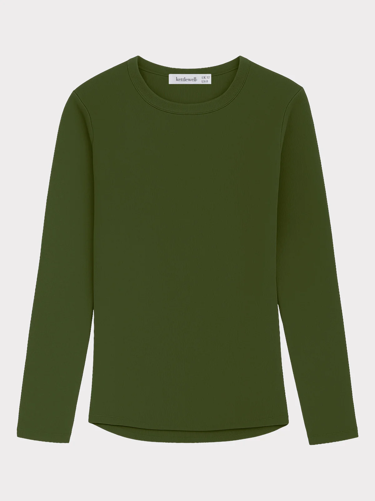 Long Sleeve Cotton Rib Crew - Image 24