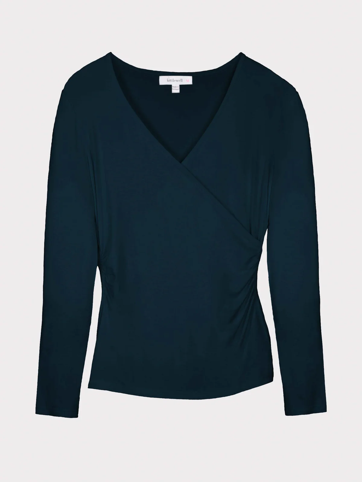 Long Sleeve Faux Wrap - Image 41