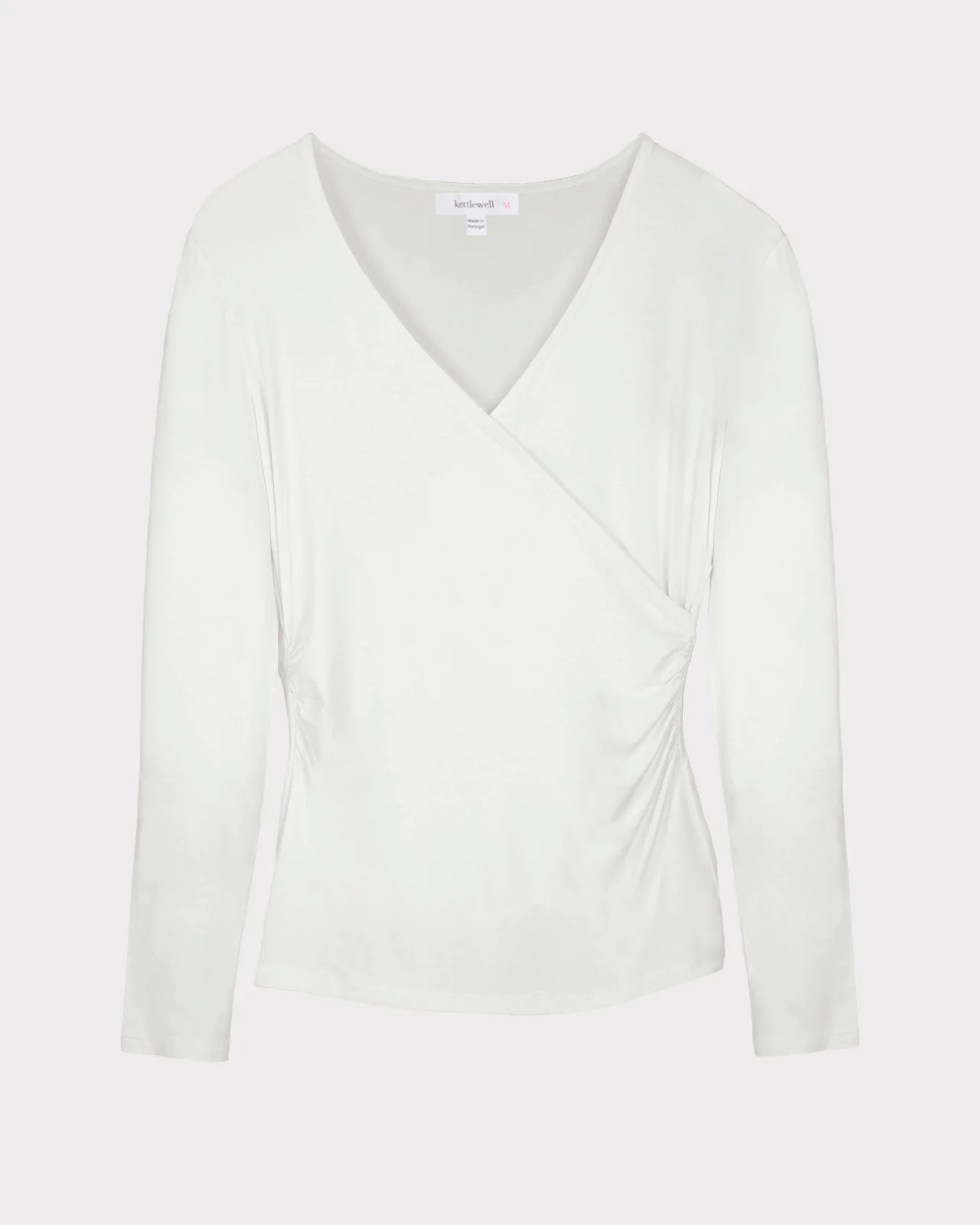 Long Sleeve Faux Wrap - Image 51