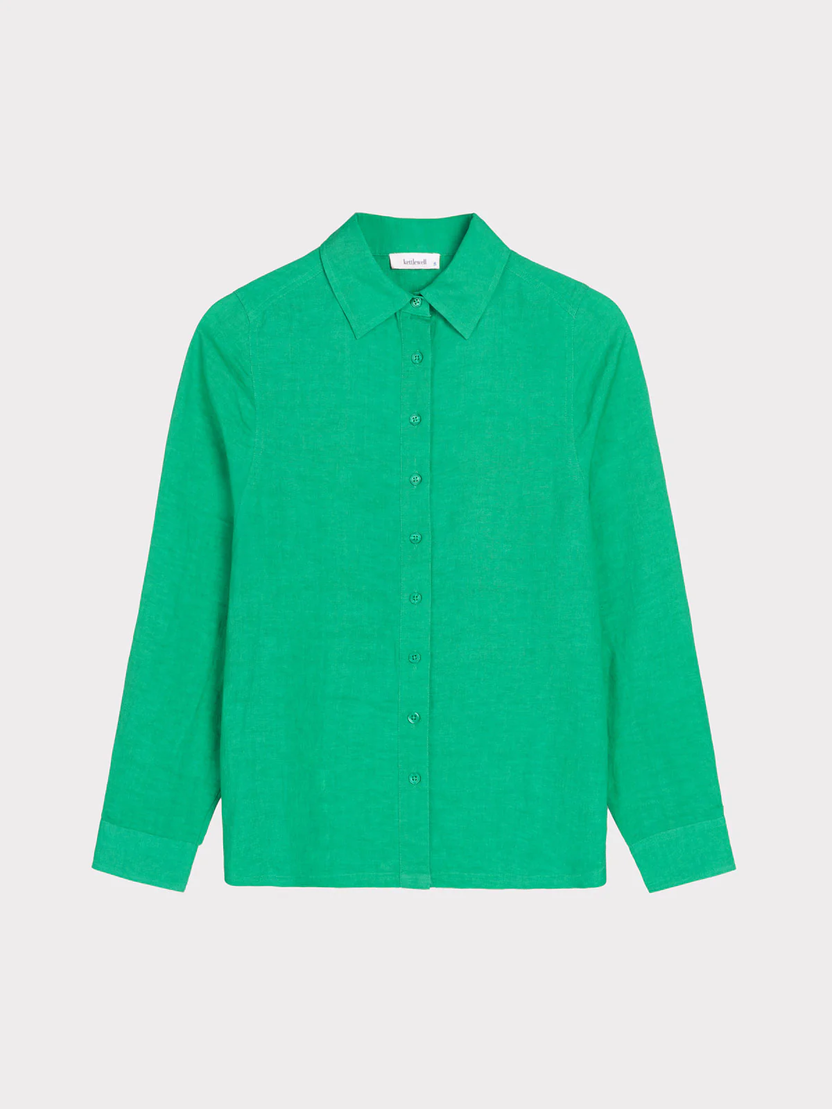 Long Sleeve Linen Shirt - Image 32