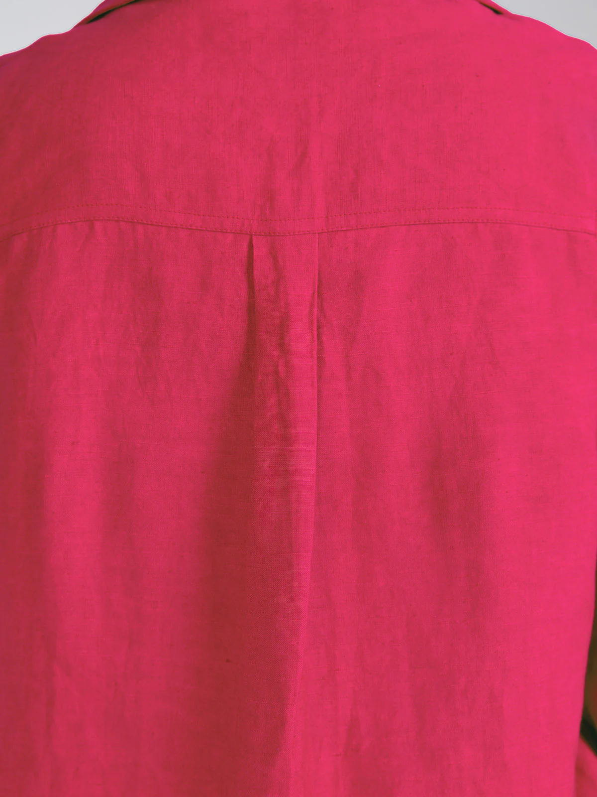 Long Sleeve Linen Shirt - Image 37