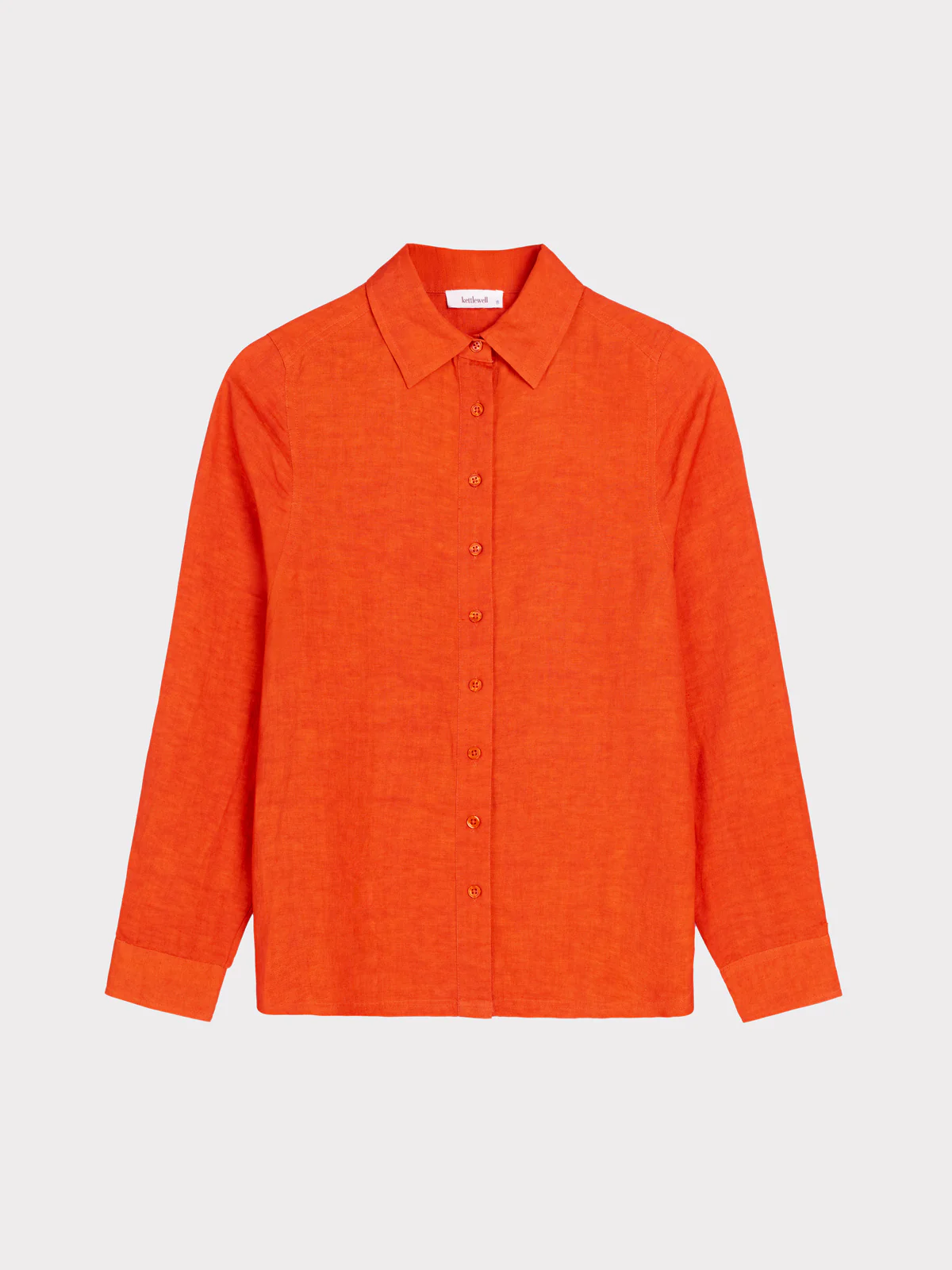 Long Sleeve Linen Shirt - Image 4