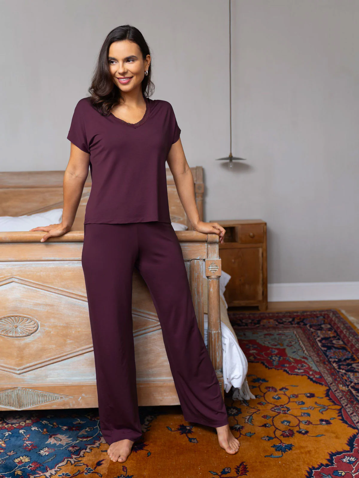 Luna Luxe Pyjama Top - Image 5