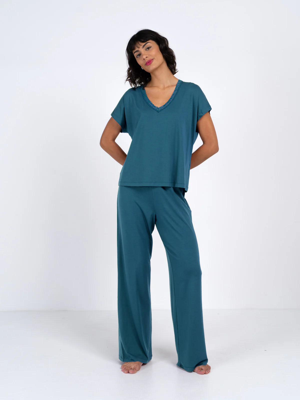 Luna Luxe Pyjama Trousers - Image 5