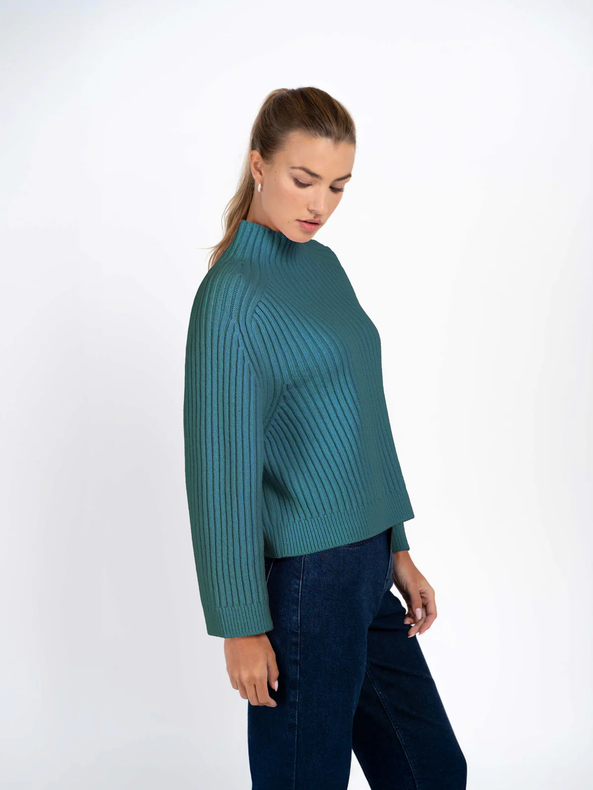 Maeve Rib Knit Sweater - Image 20