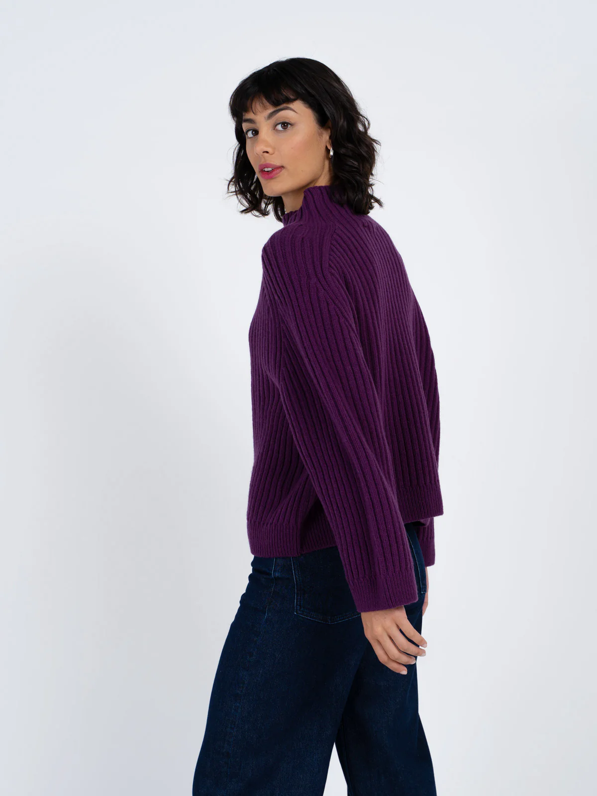 Maeve Rib Knit Sweater - Image 3