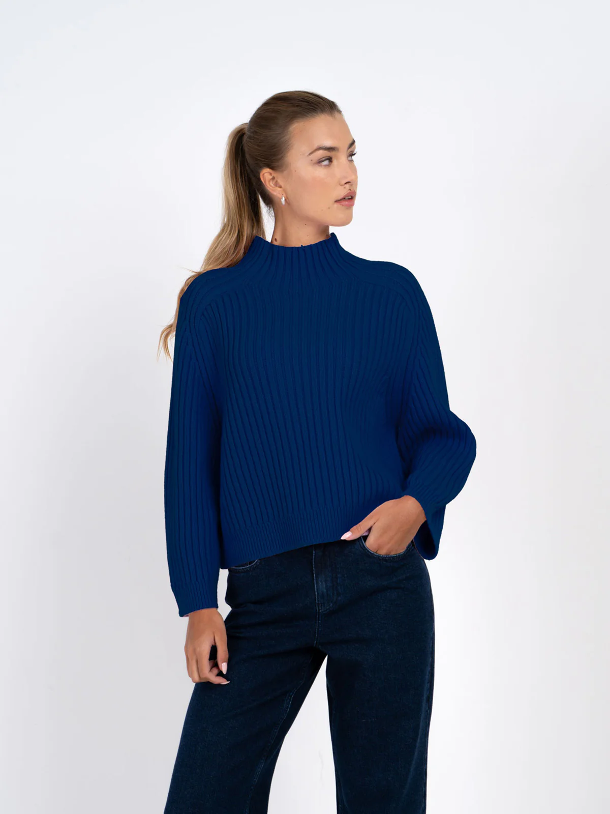 Maeve Rib Knit Sweater - Image 9