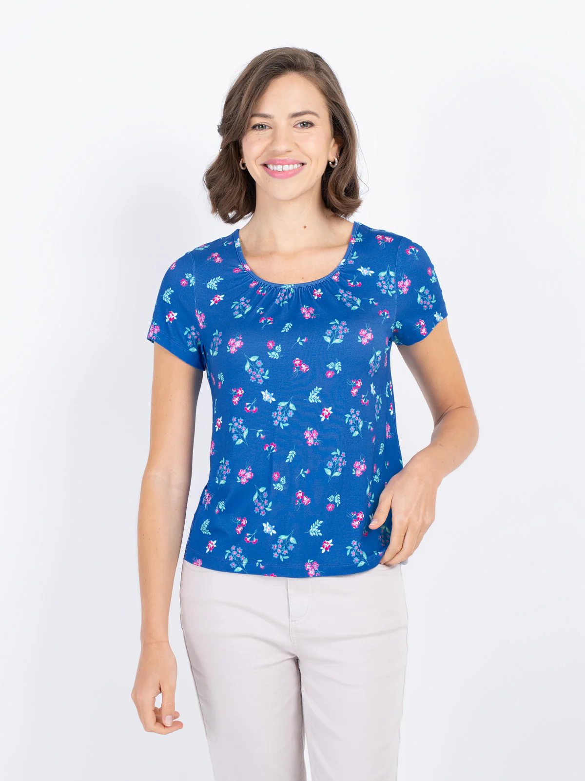 Meadow Flower Printed Jersey - Image 13