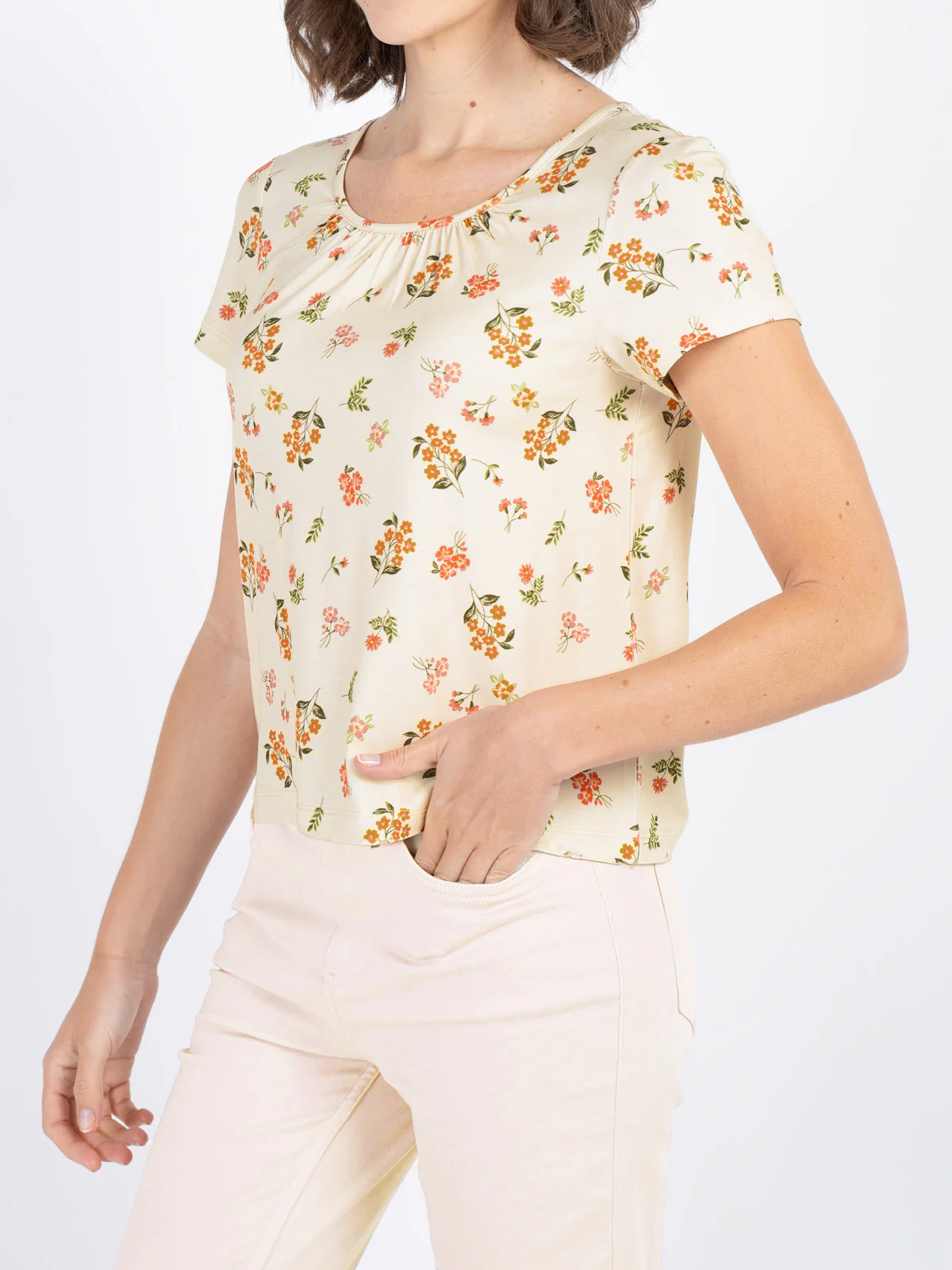 Meadow Flower Printed Jersey - Image 3