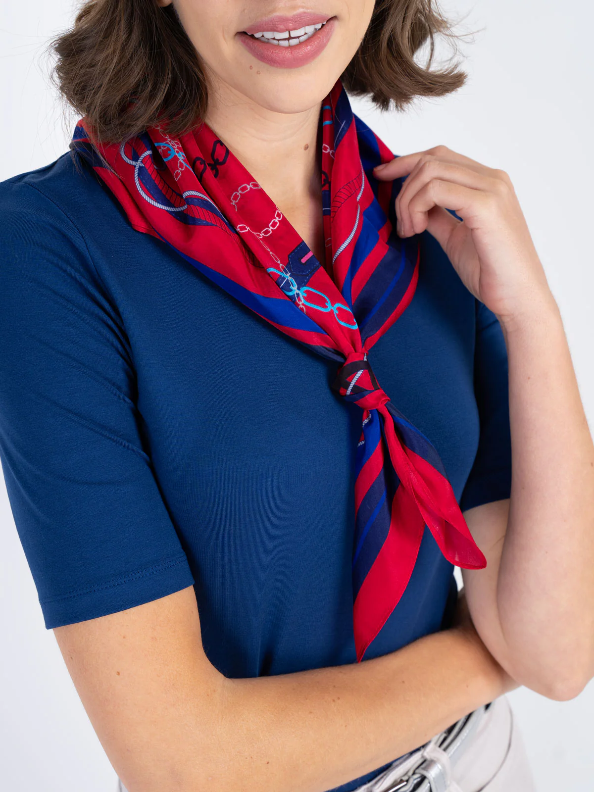 Nautical Print Scarf - Image 16