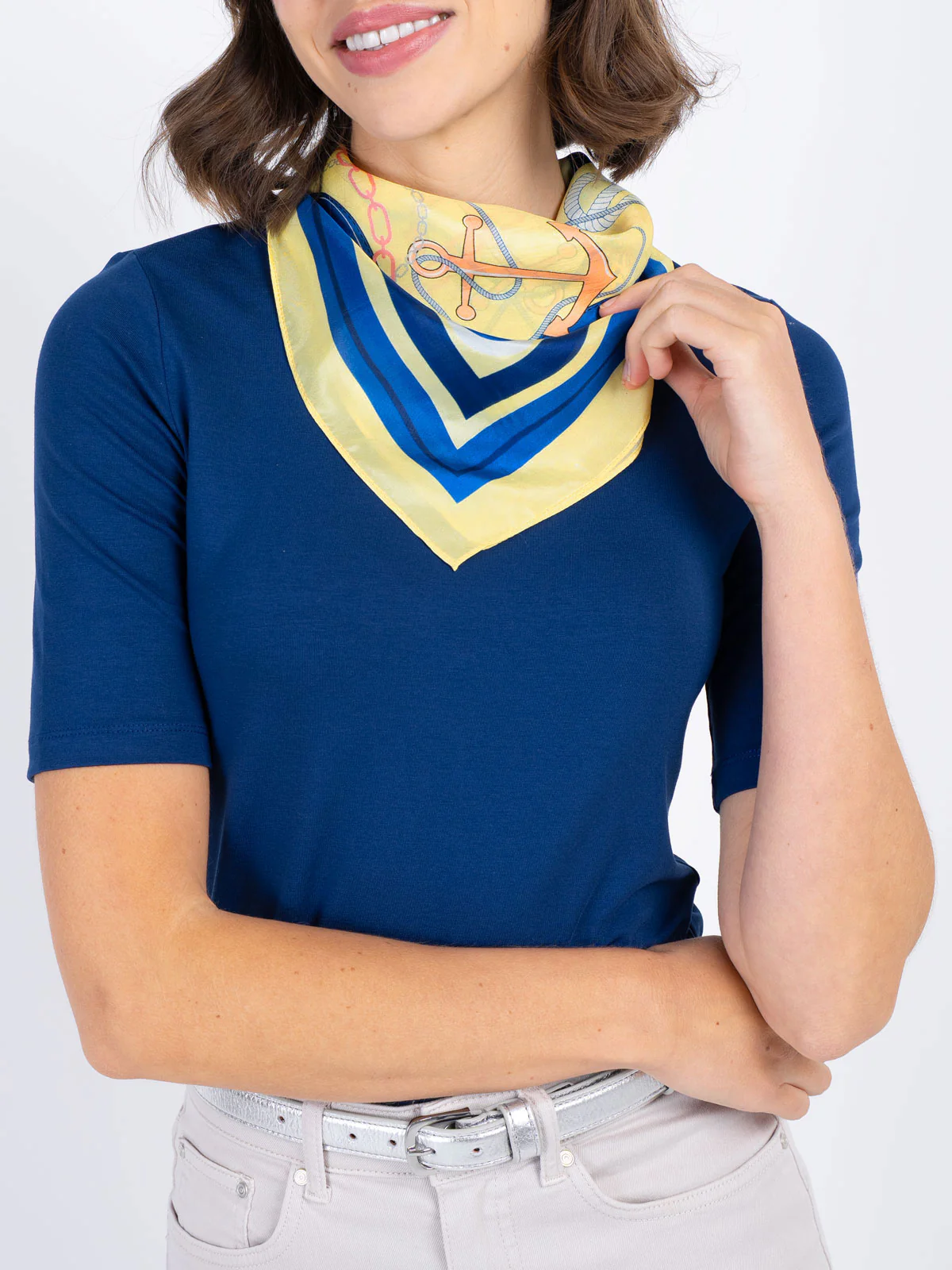 Nautical Print Scarf - Image 6