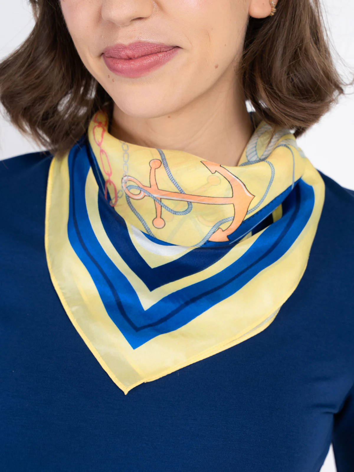 Nautical Print Scarf - Image 7