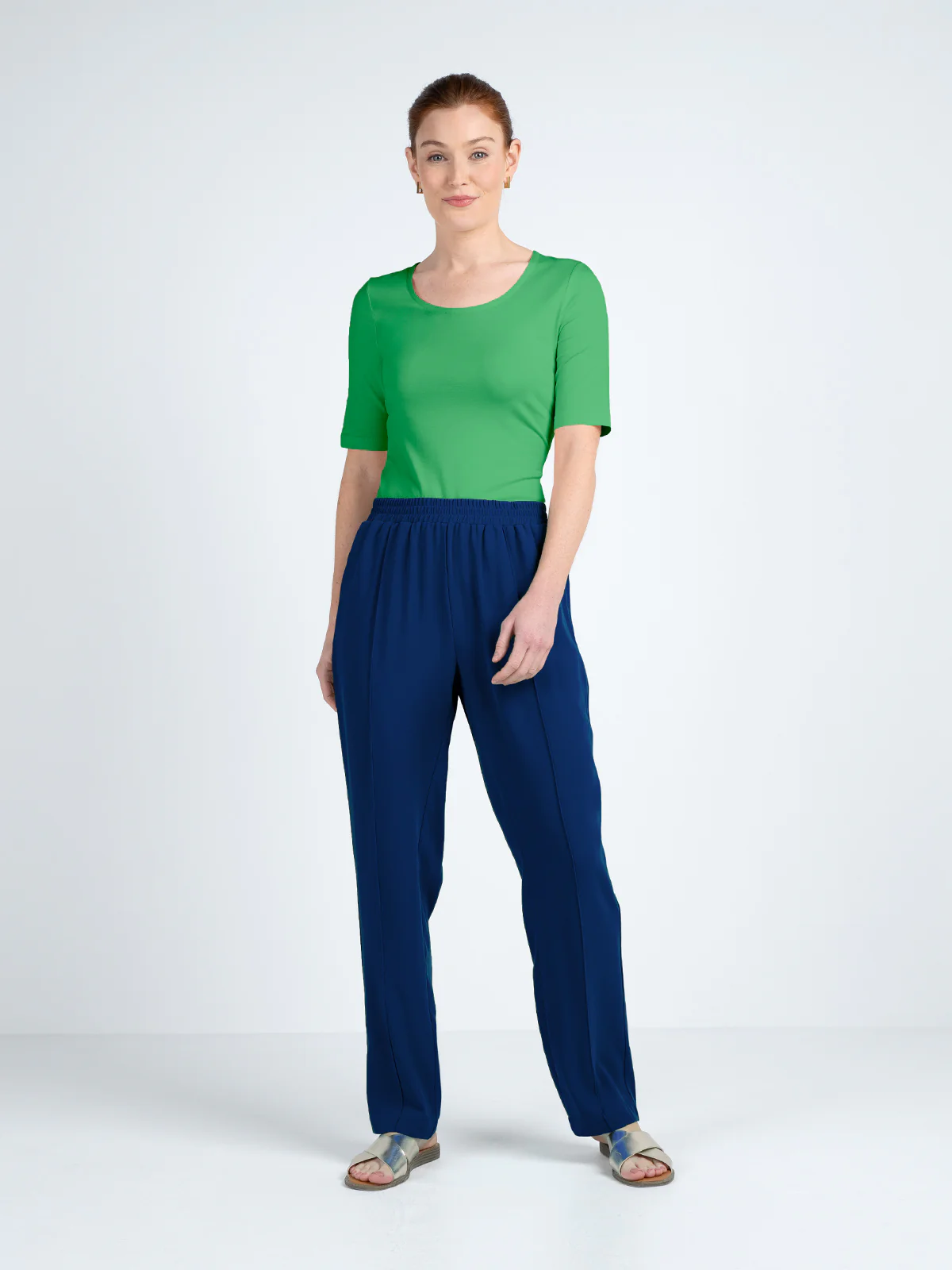 Pintuck Front Tapered Trouser - Image 15
