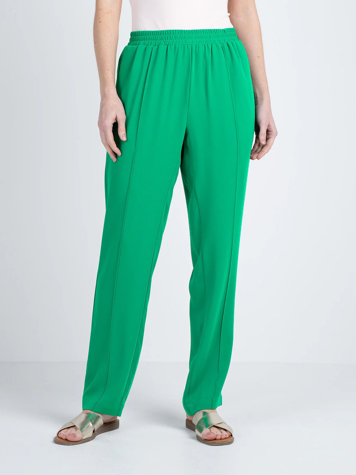 Pintuck Front Tapered Trouser - Image 6