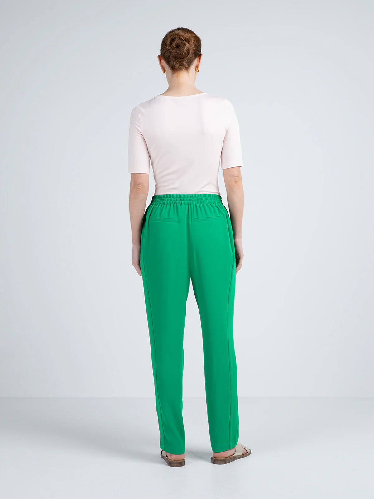 Pintuck Front Tapered Trouser - Image 8