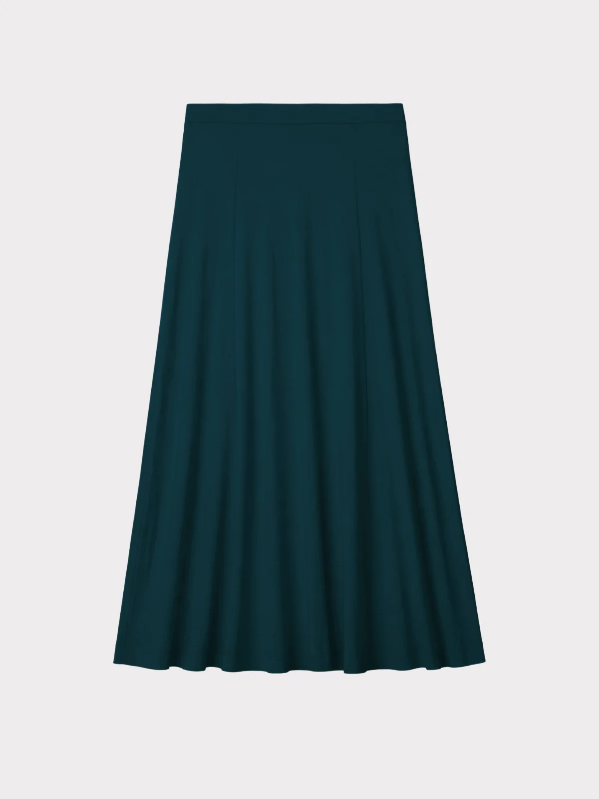 Plain Fit and Flare Jersey Skirt - Image 12