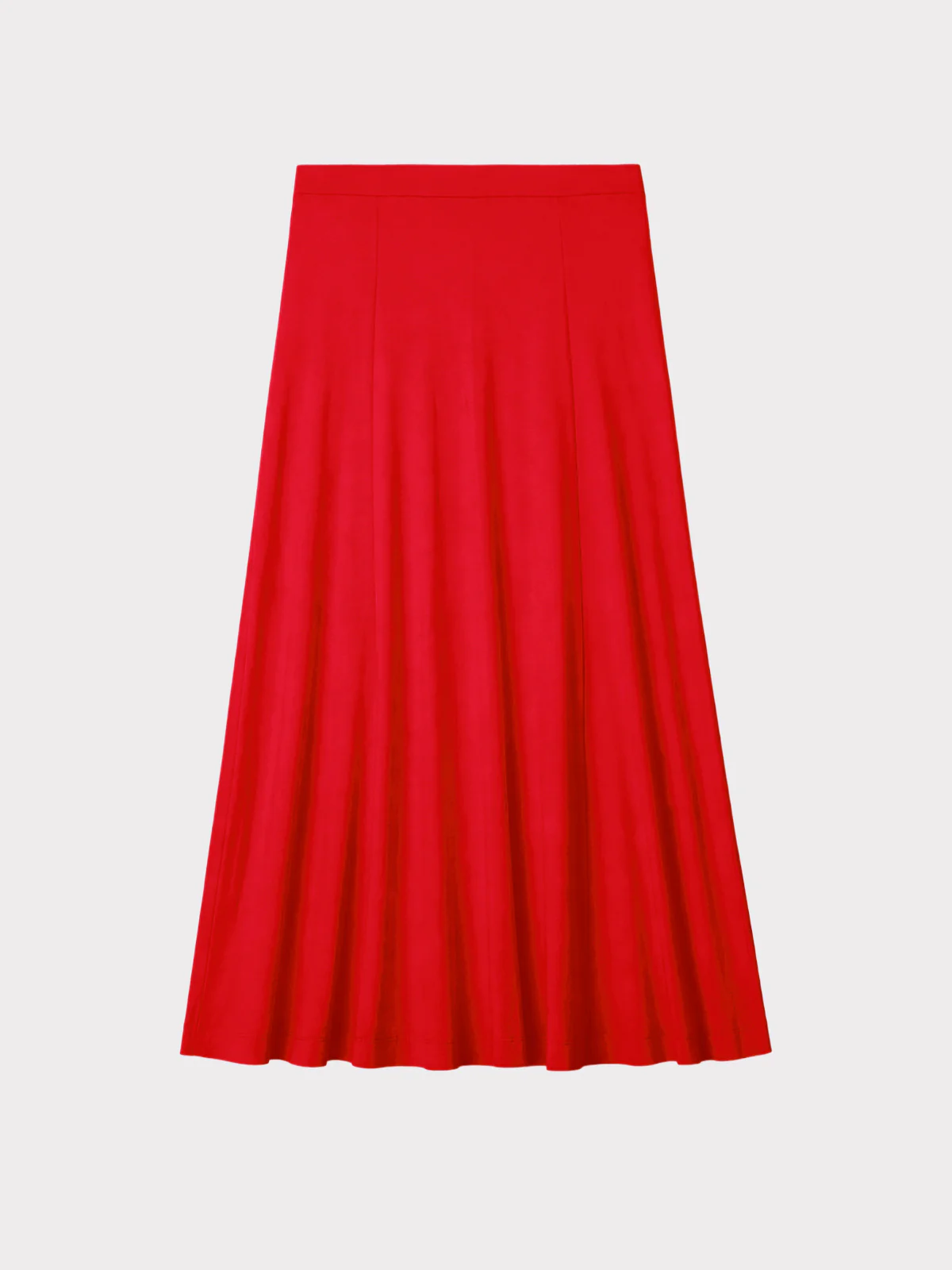 Plain Fit and Flare Jersey Skirt - Image 16