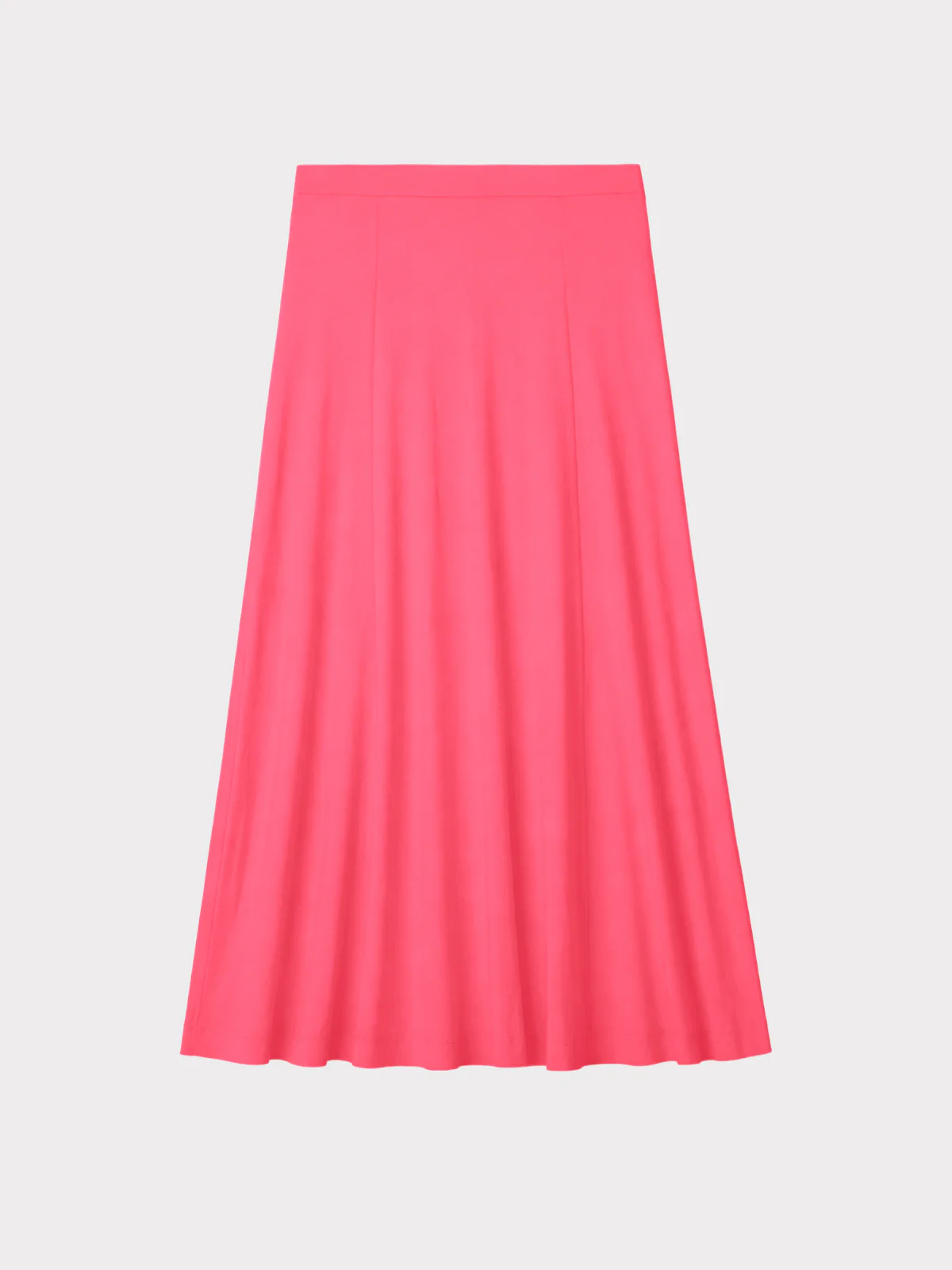 Plain Fit and Flare Jersey Skirt - Image 8