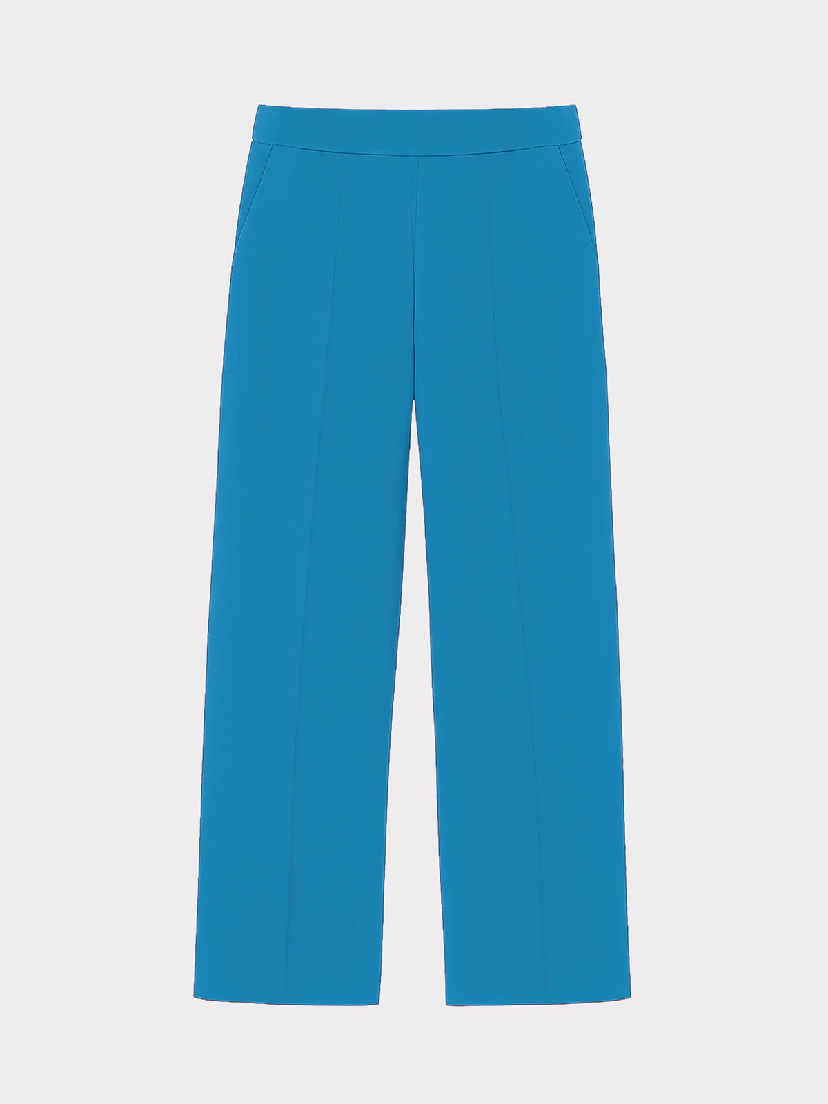 Ponte Wide Leg Trousers - Image 5