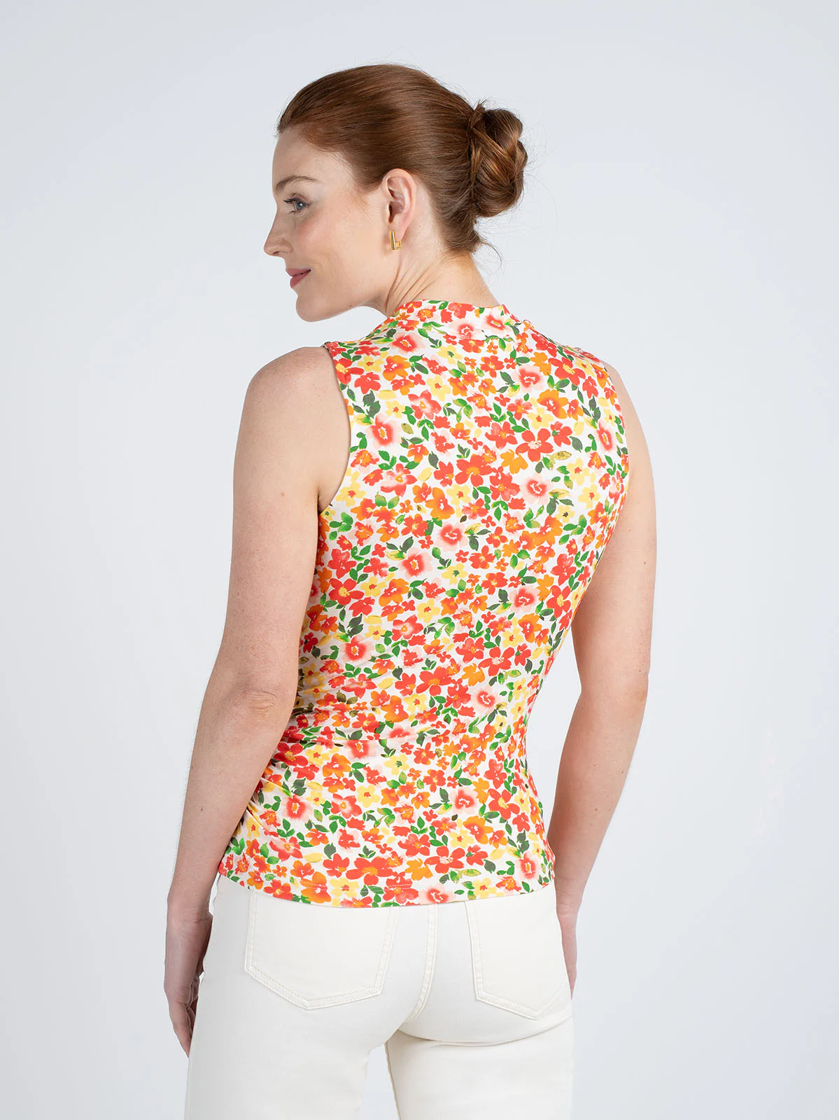 Printed Ditsy Jasmine Top - Image 10