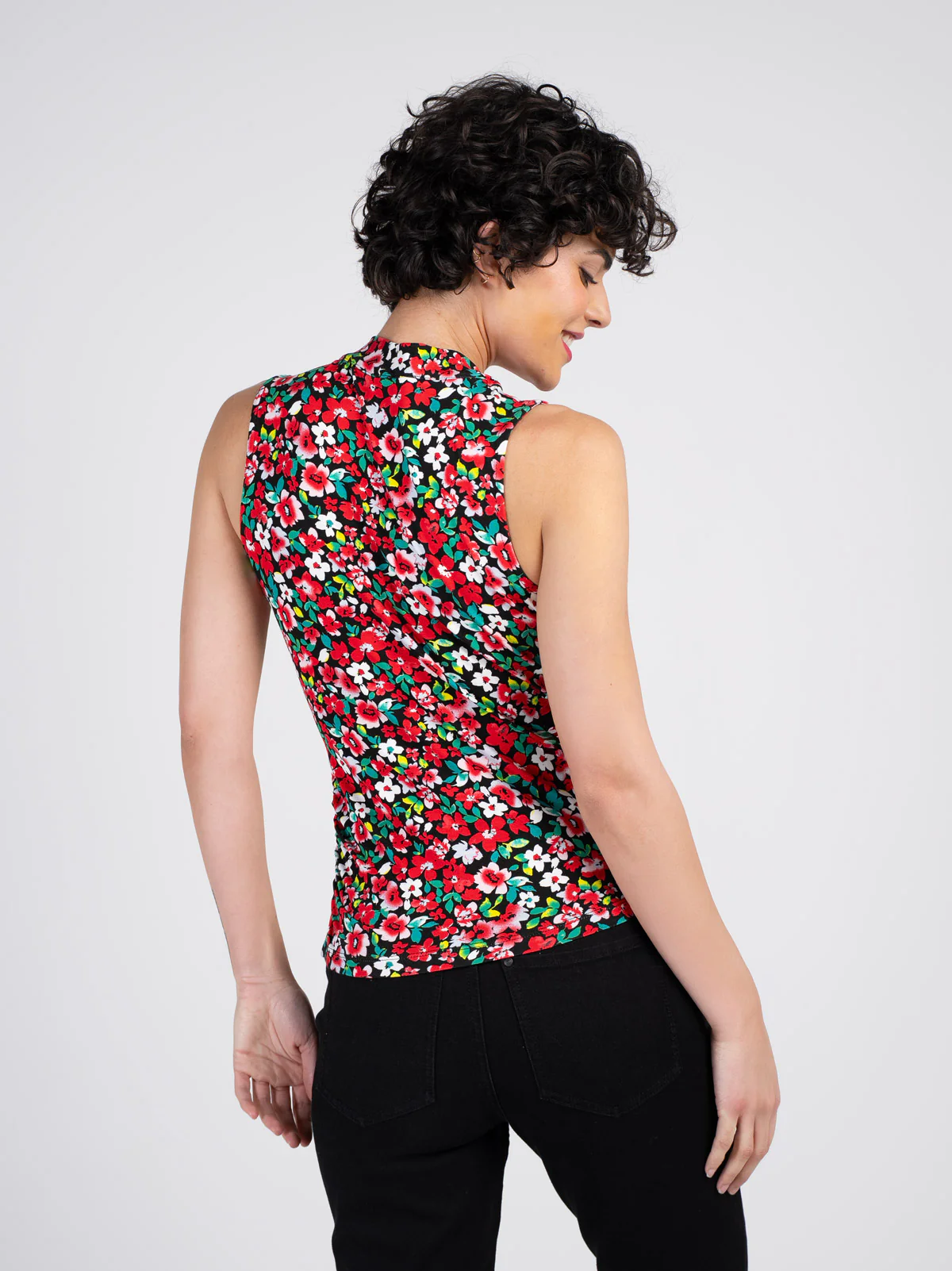 Printed Ditsy Jasmine Top - Image 15