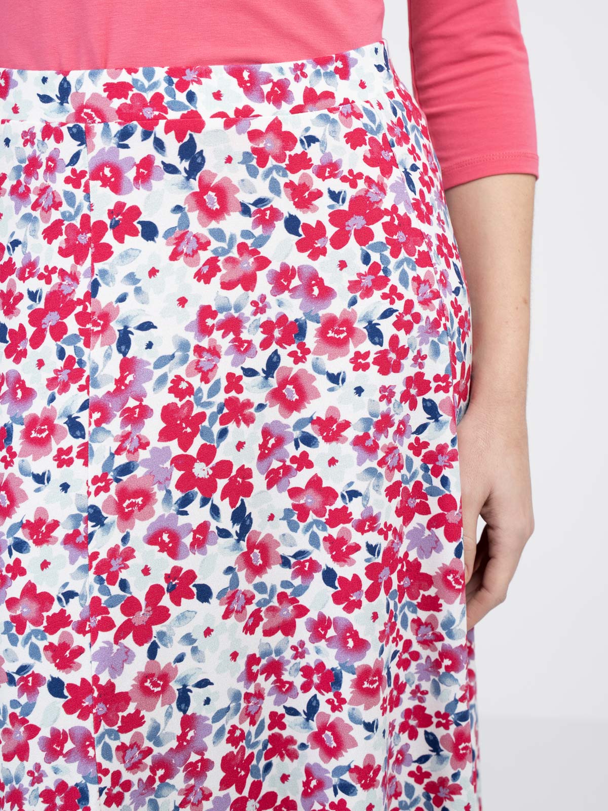 Printed Ditsy Skirt - Image 5