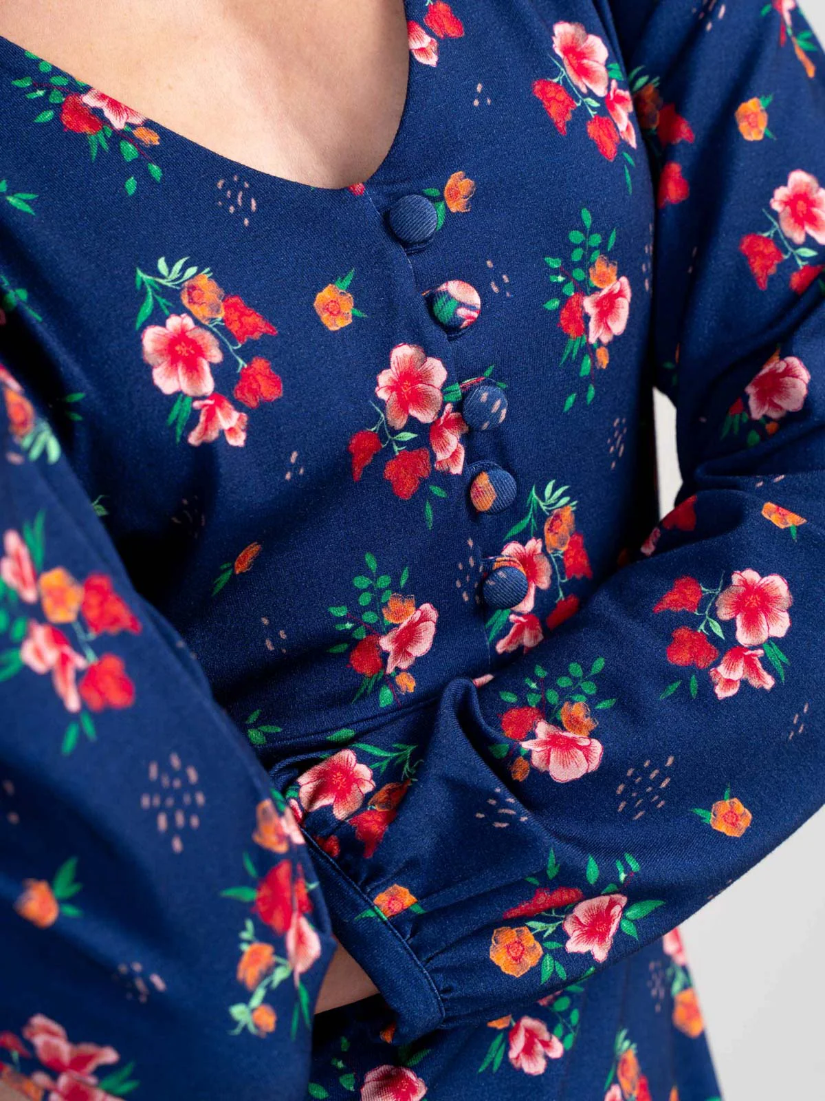Printed Jersey Dress - Image 14