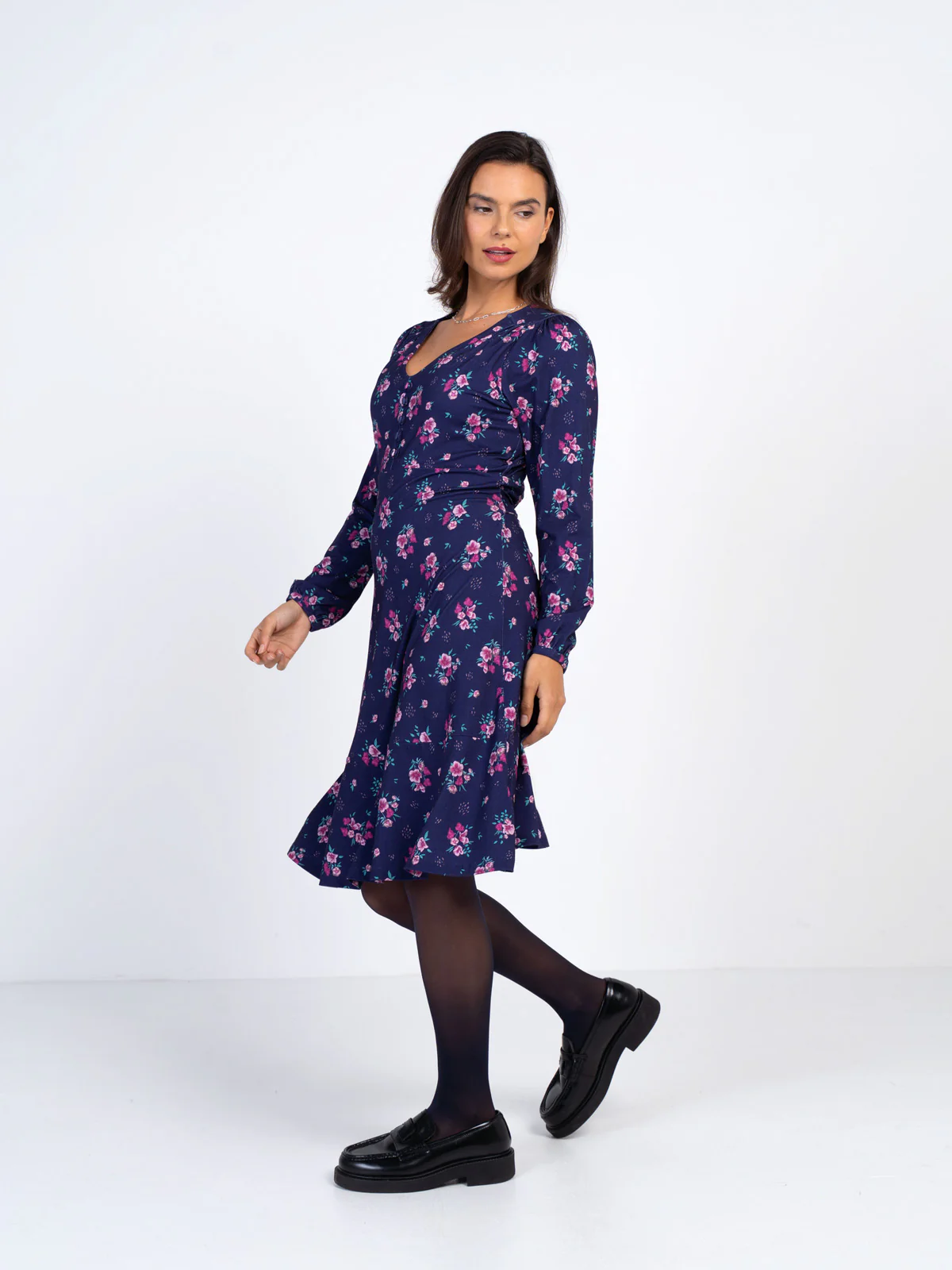 Printed Jersey Dress - Image 18