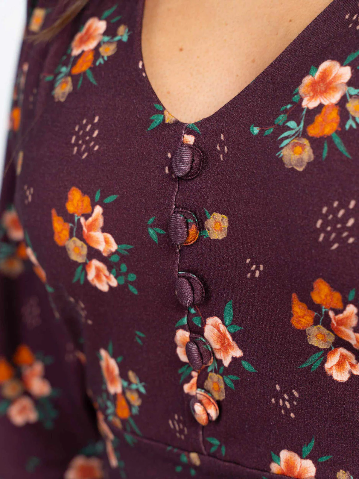 Printed Jersey Dress - Image 2