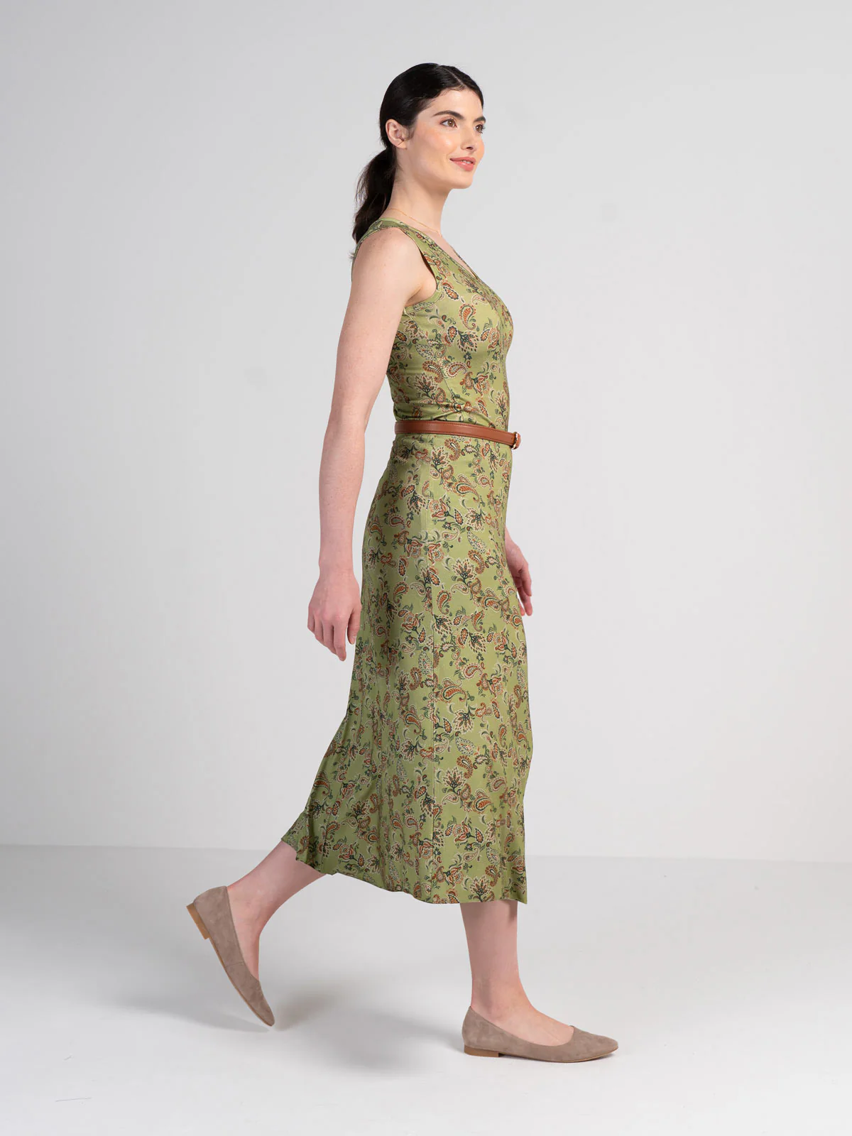 Printed Paisley Skirt - Image 3