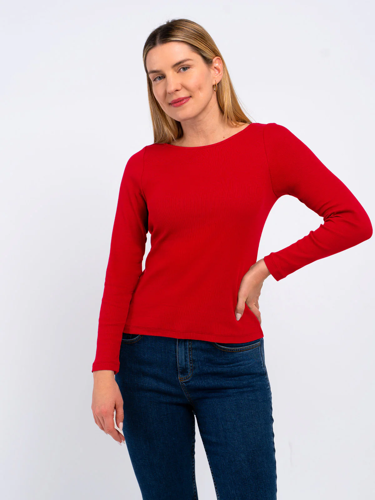 Rib Boat Neck - Image 22