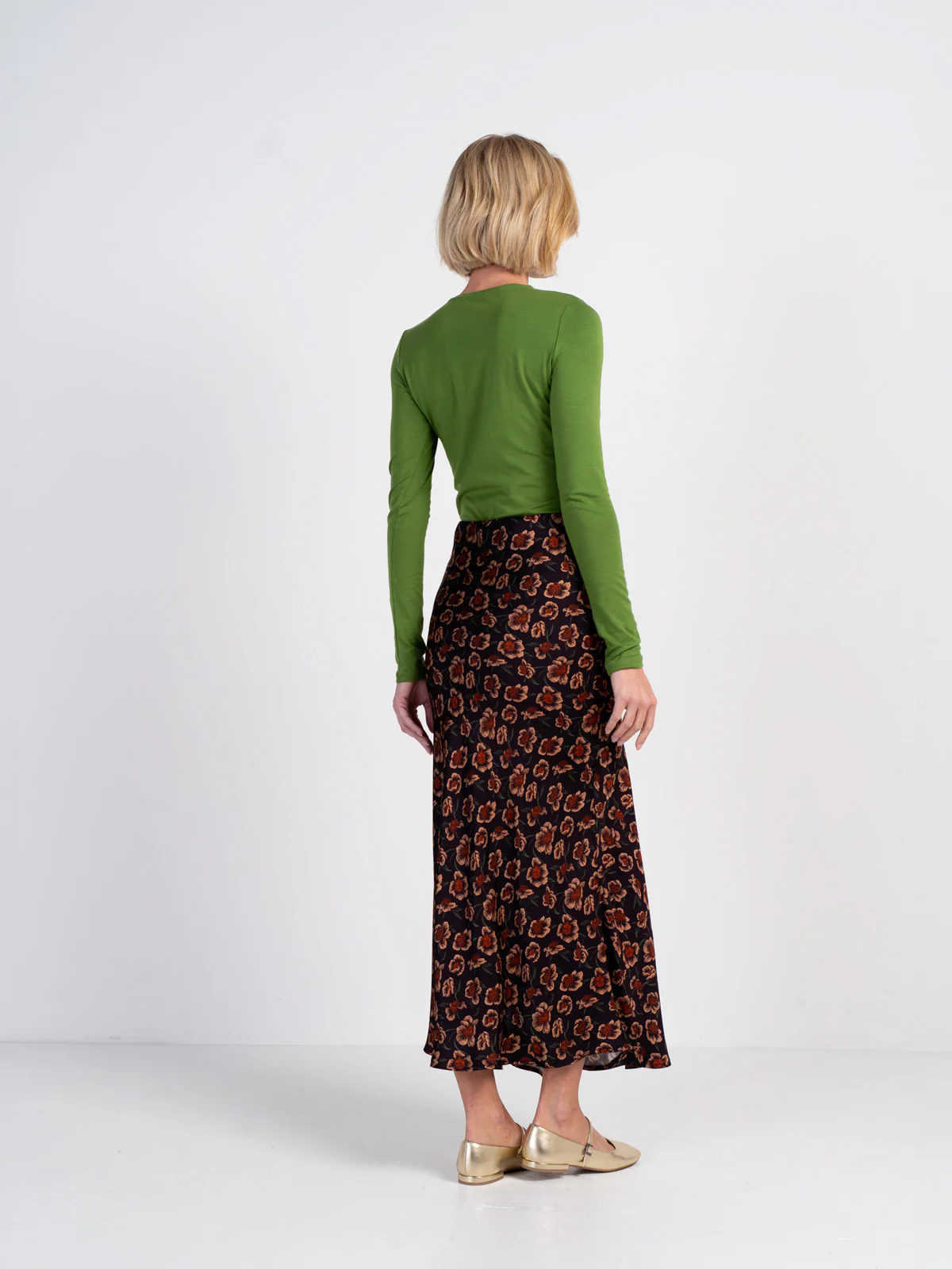Satin Slip Skirt - Image 3
