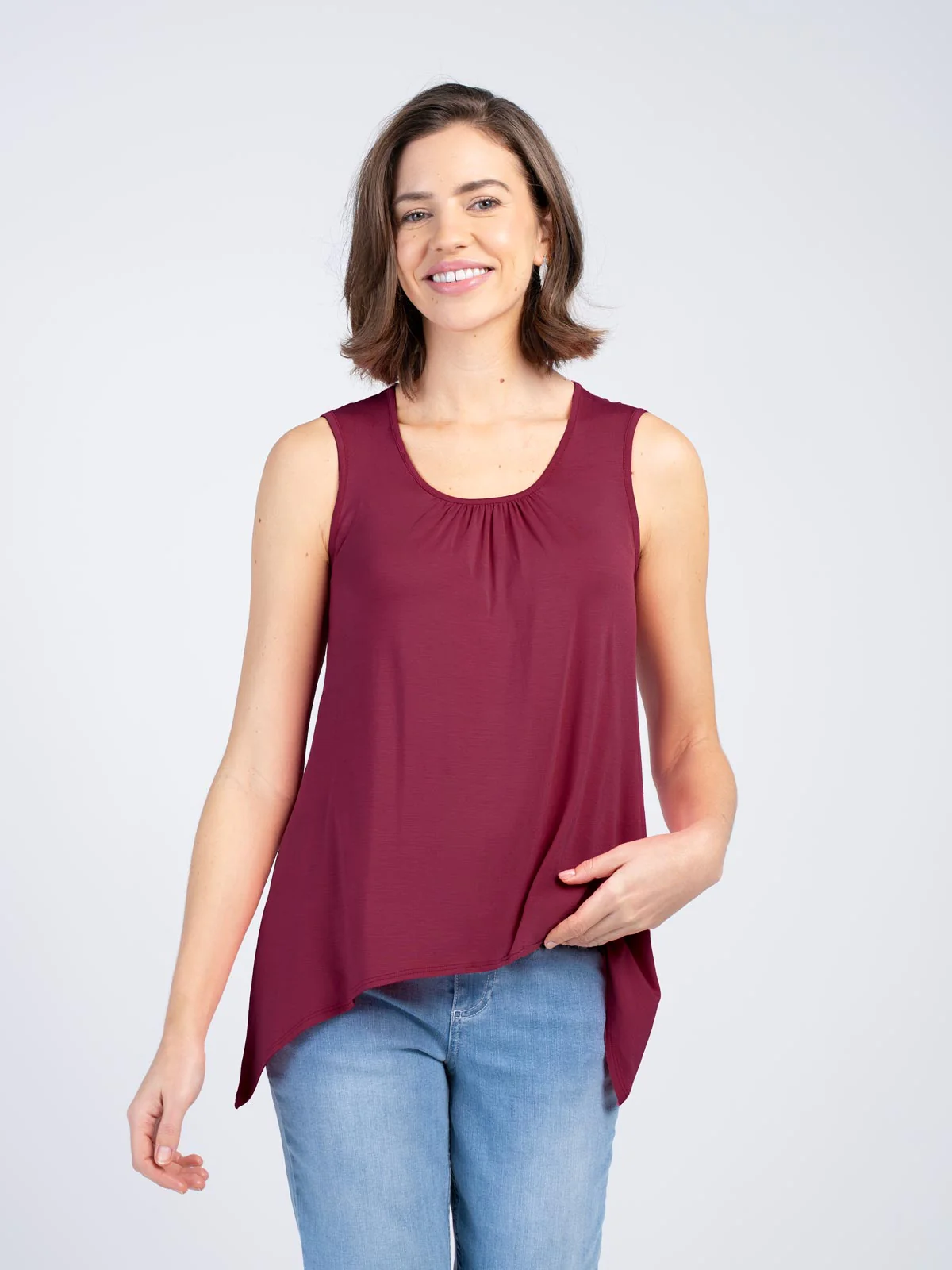 Scoop Neck Modal Vest