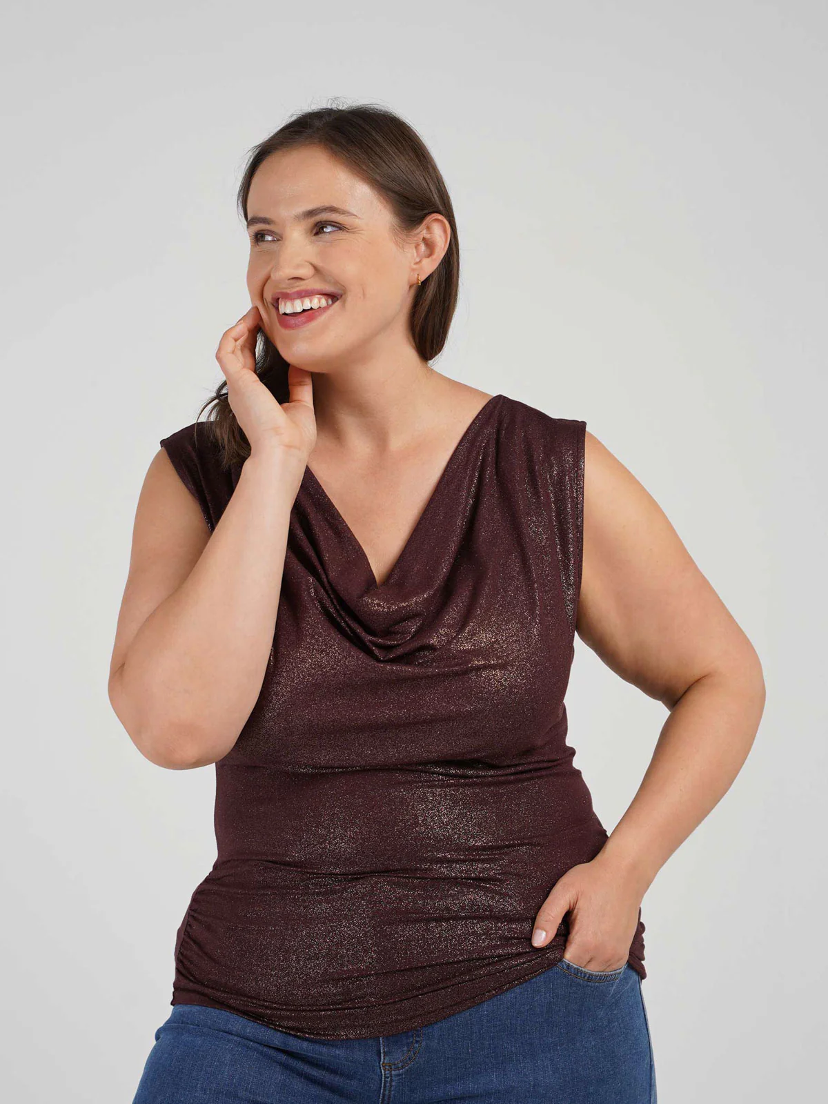 Shimmer Betty Cowl - Image 17