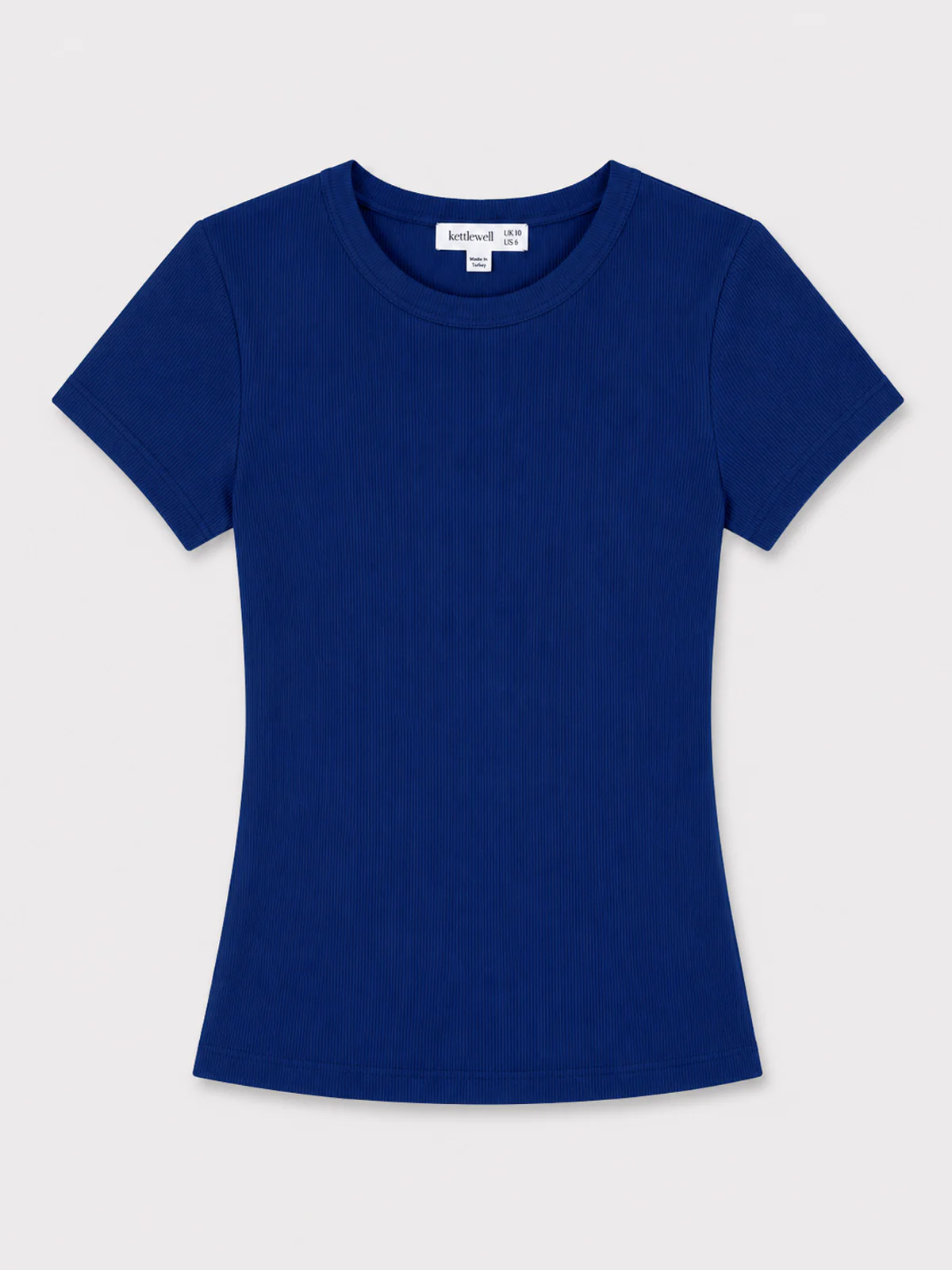 Short Sleeve Crew Neck Rib Tee - Image 8