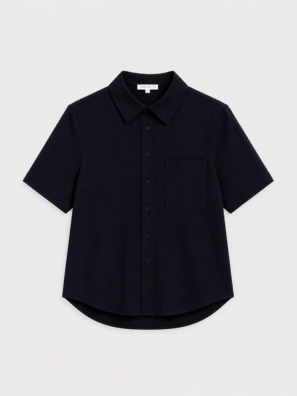 Short Sleeve Crinkle Shirt - Image 9