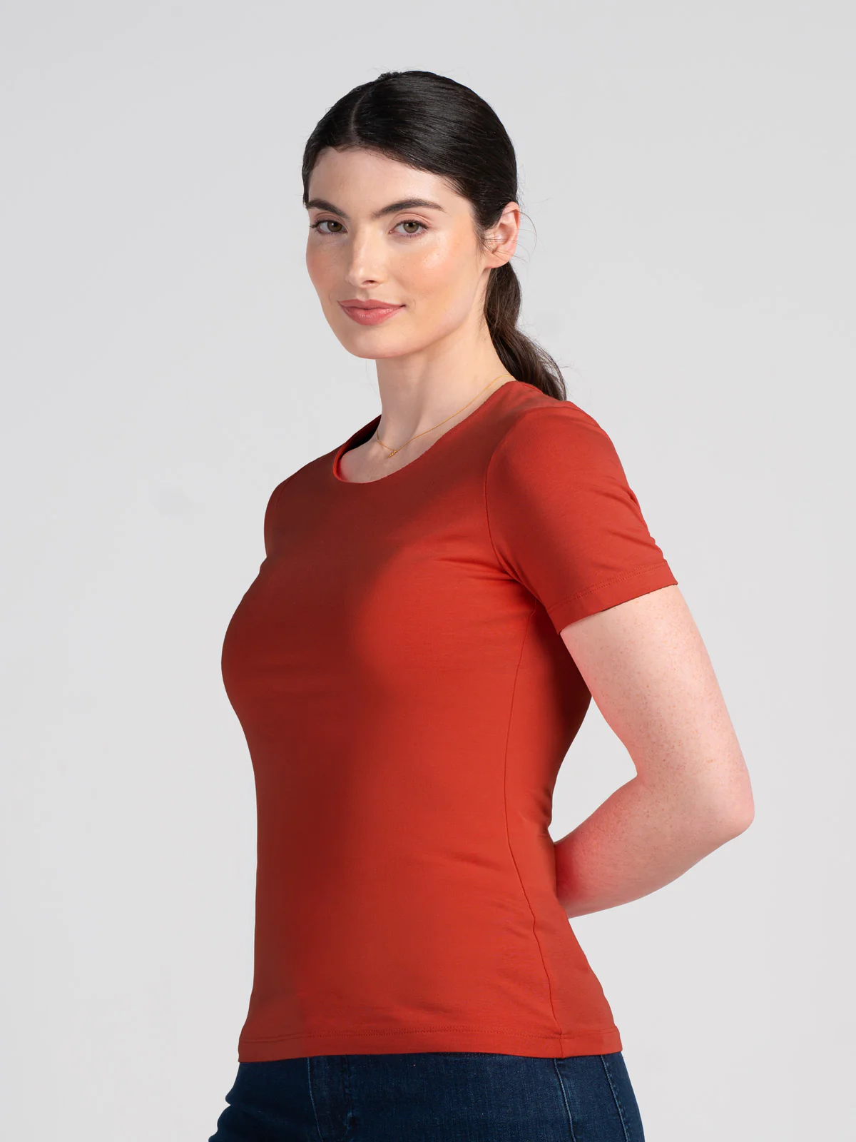 Short Sleeve Darcey Crew - Image 3