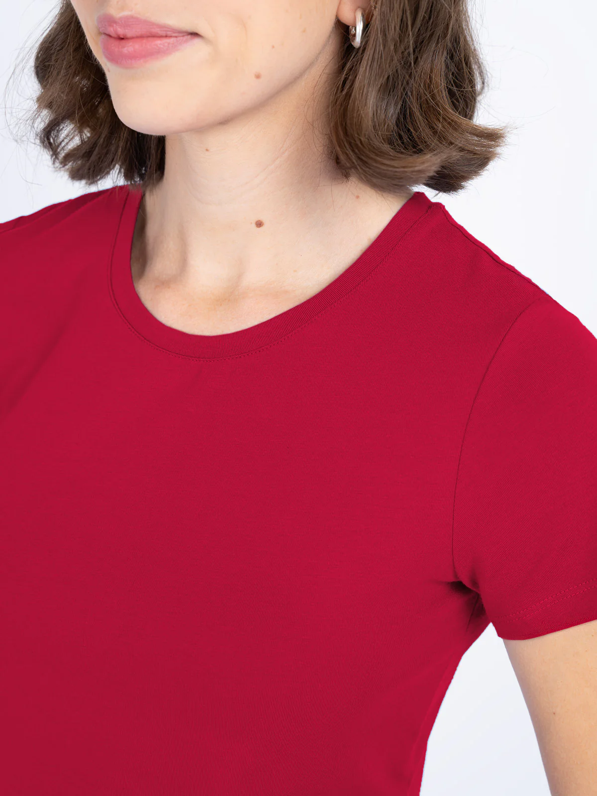 Short Sleeve Everyday Crew Neck T-Shirt - Image 15
