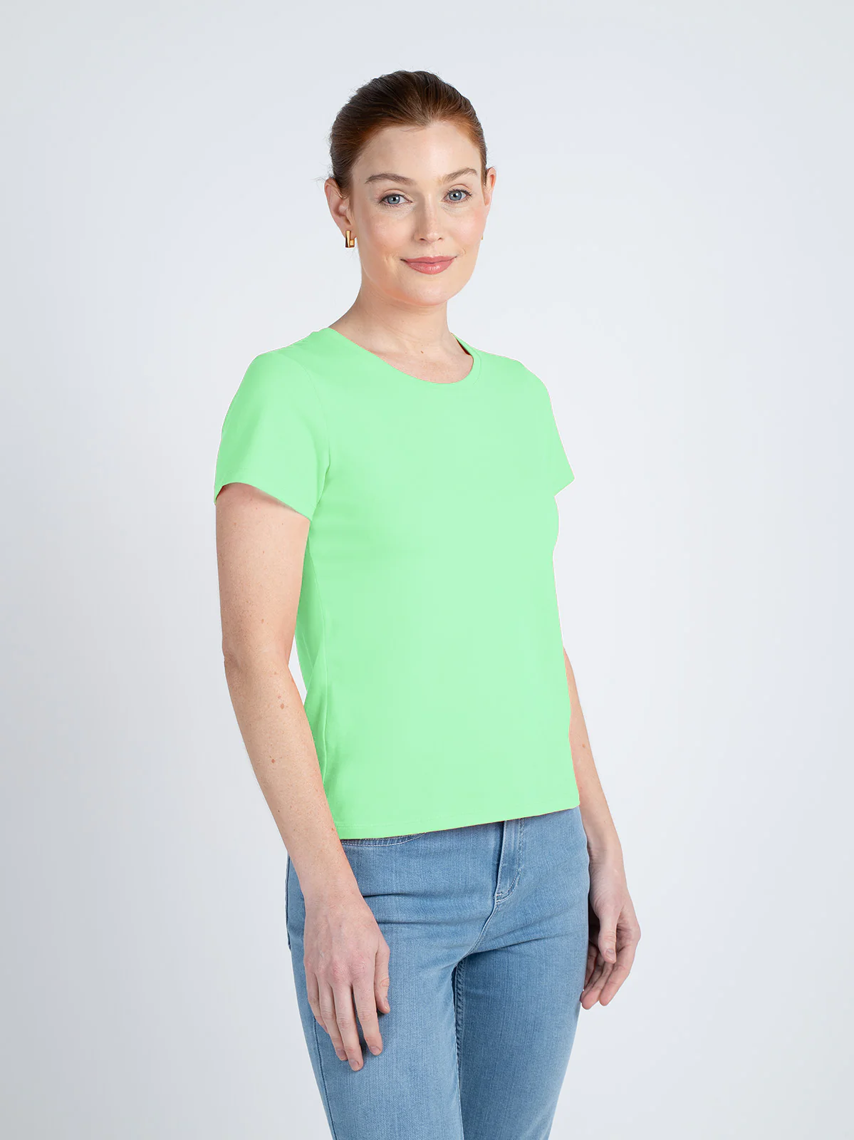 Short Sleeve Everyday Crew Neck T-Shirt - Image 2
