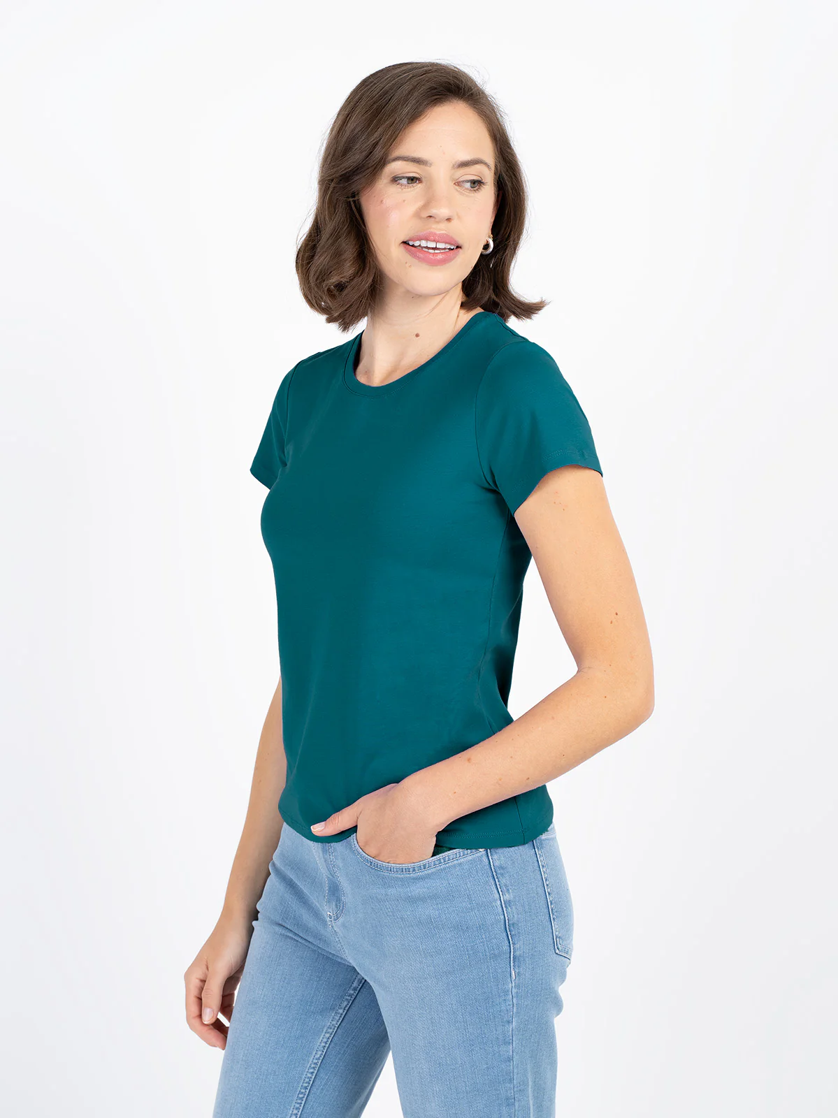 Short Sleeve Everyday Crew Neck T-Shirt - Image 23