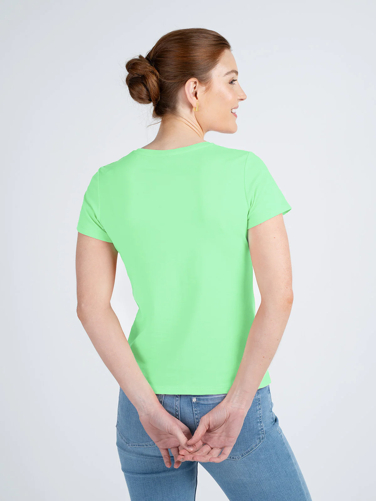 Short Sleeve Everyday Crew Neck T-Shirt - Image 3