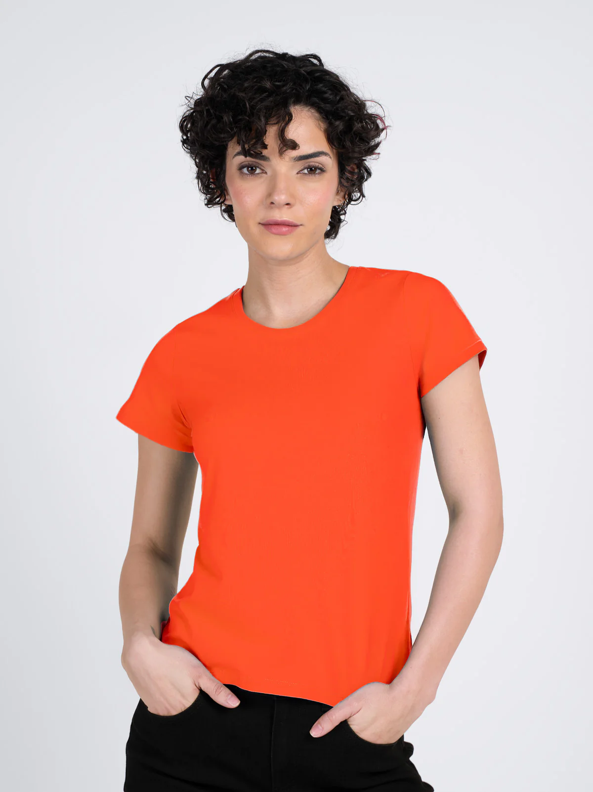 Short Sleeve Everyday Crew Neck T-Shirt - Image 42
