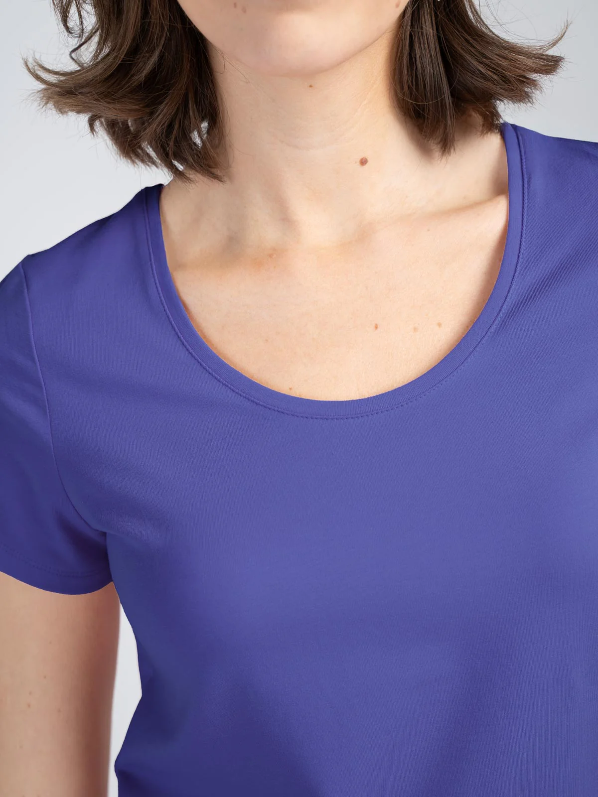 Short Sleeve Everyday Scoop Neck T-Shirt - Image 33