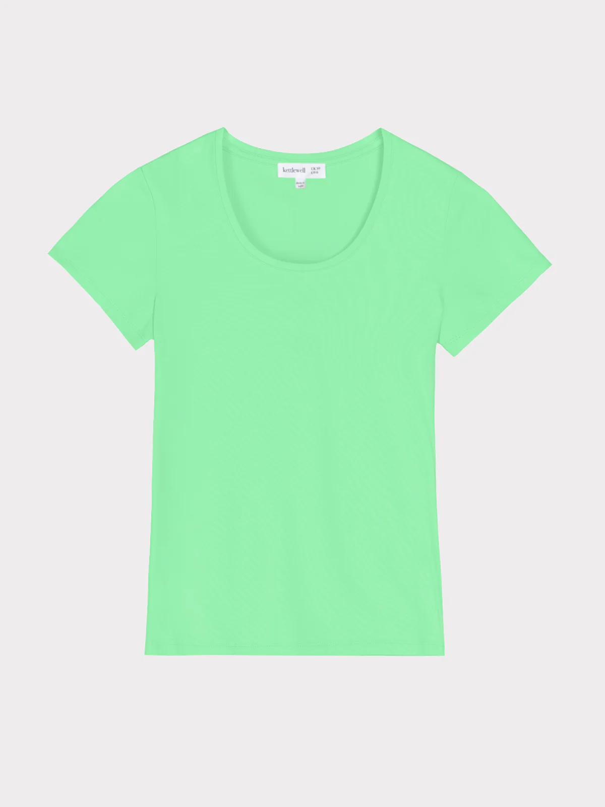 Short Sleeve Everyday Scoop Neck T-Shirt - Image 4