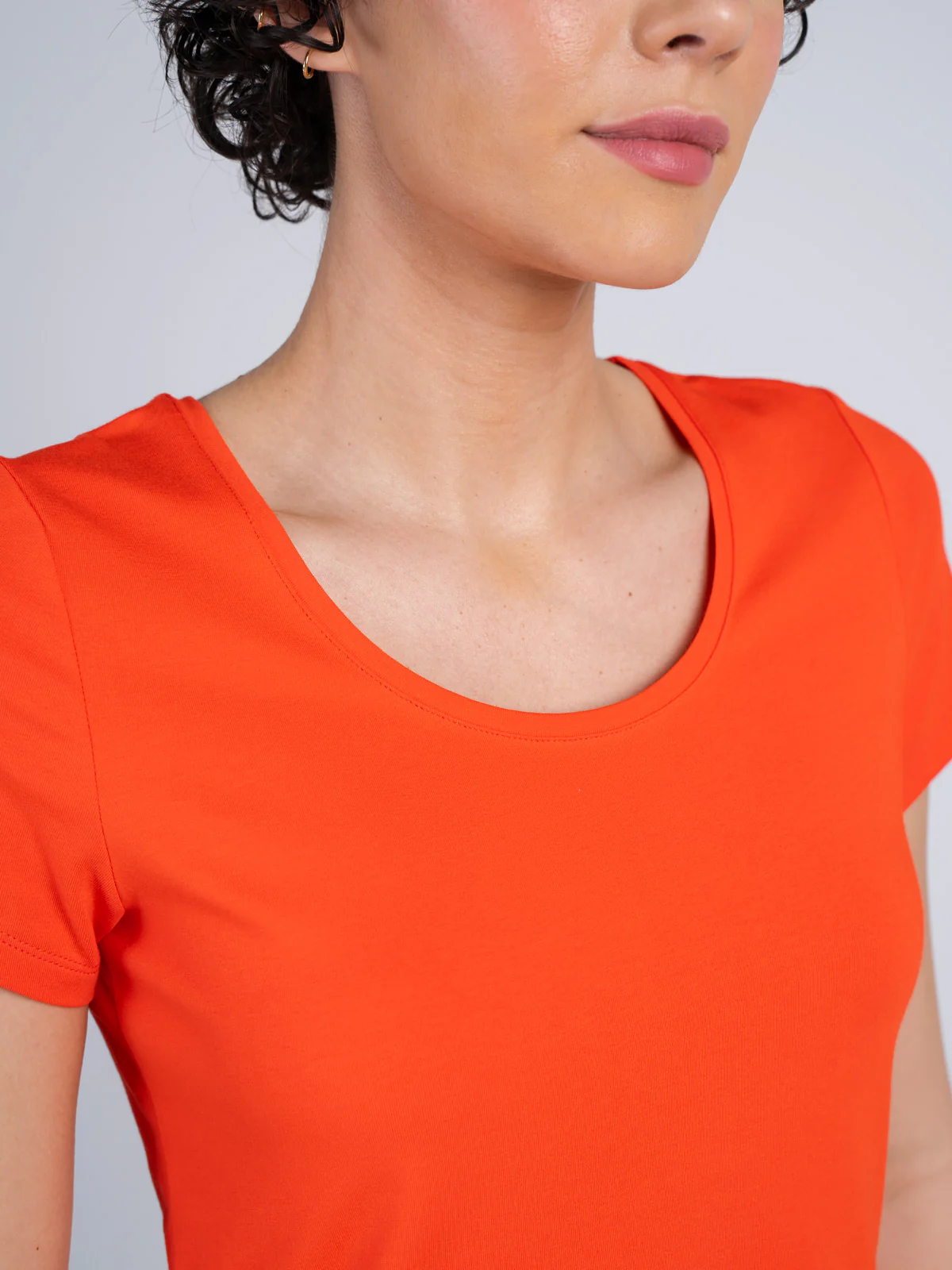 Short Sleeve Everyday Scoop Neck T-Shirt - Image 44