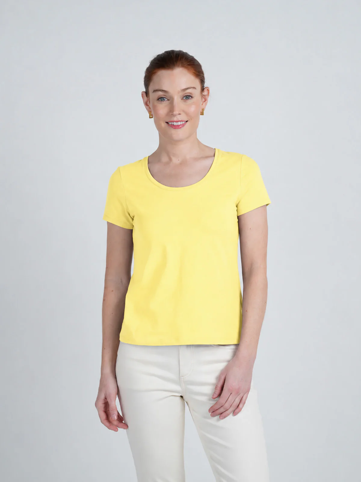 Short Sleeve Everyday Scoop Neck T-Shirt - Image 54