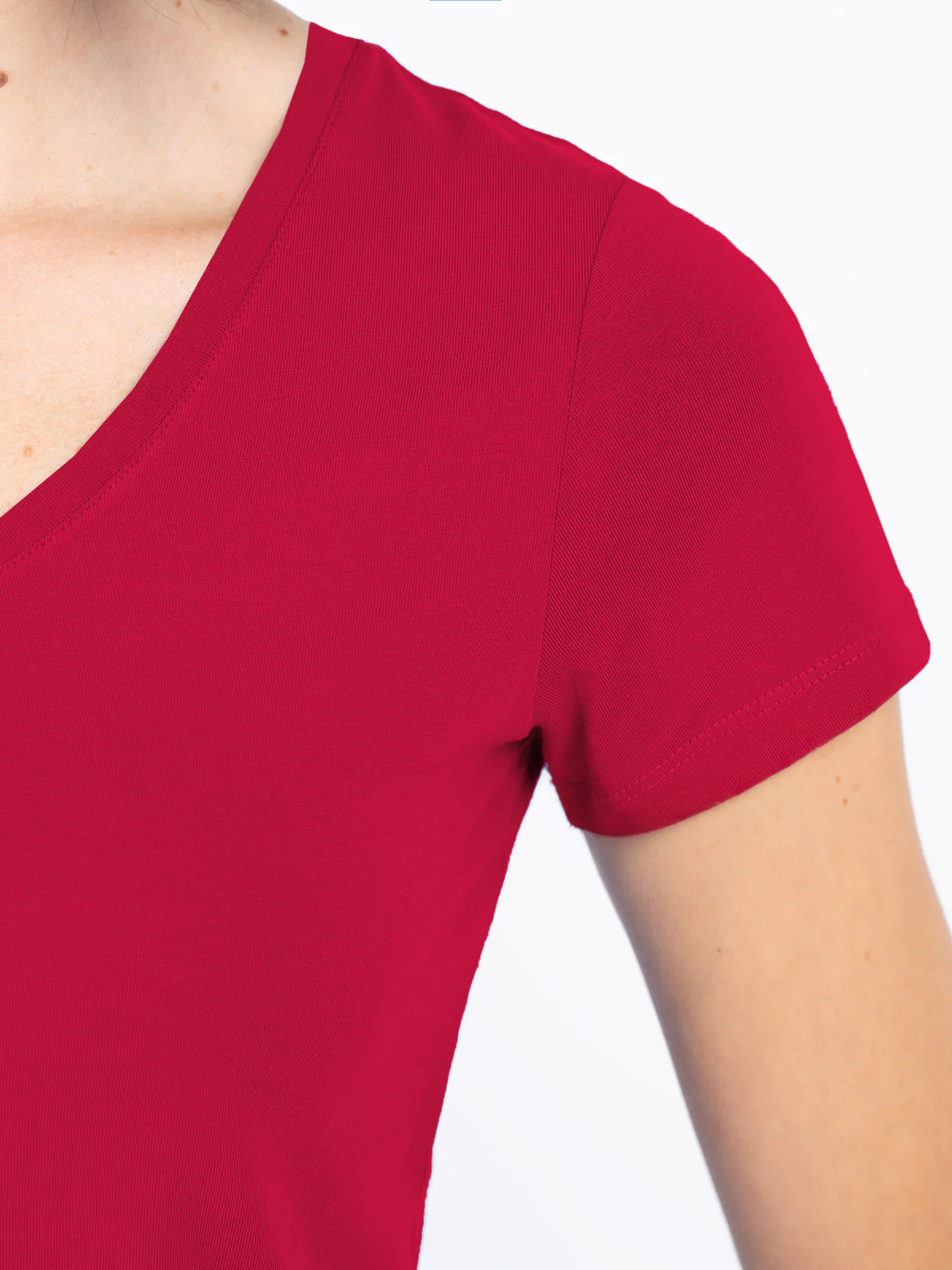 Short Sleeve Everyday V Neck T-Shirt - Image 15