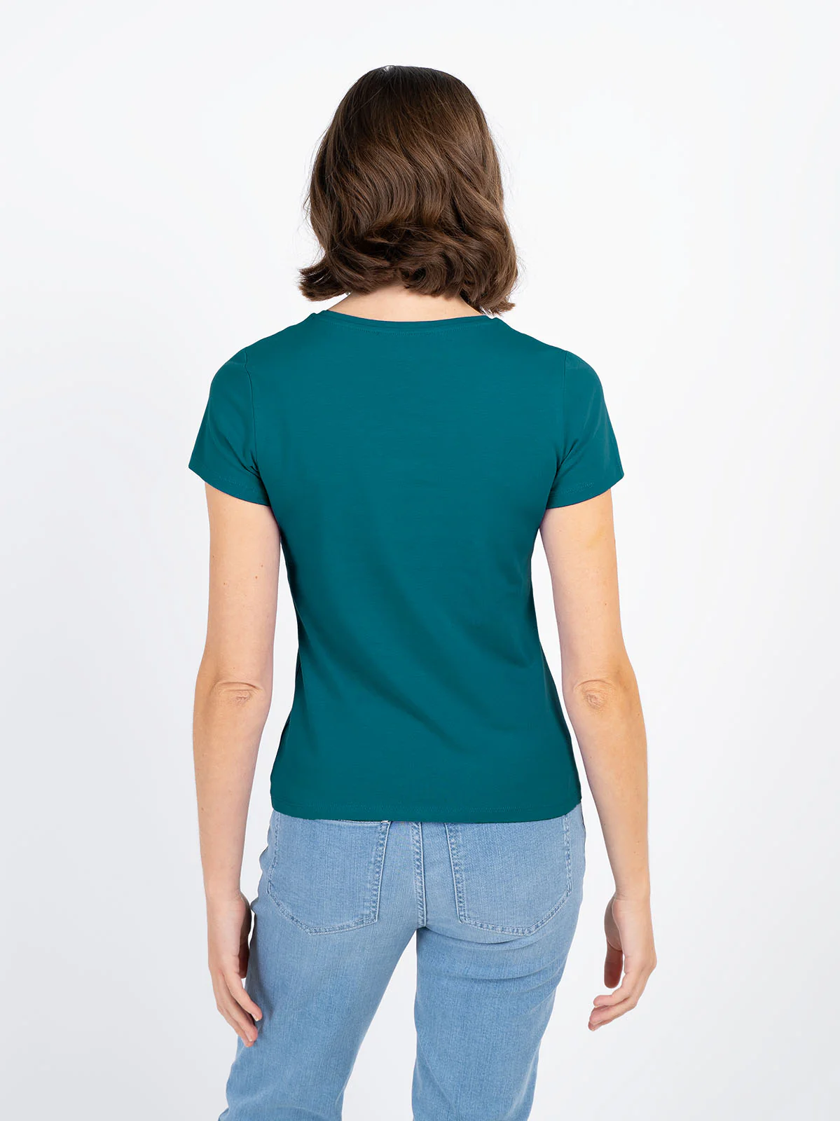 Short Sleeve Everyday V Neck T-Shirt - Image 24