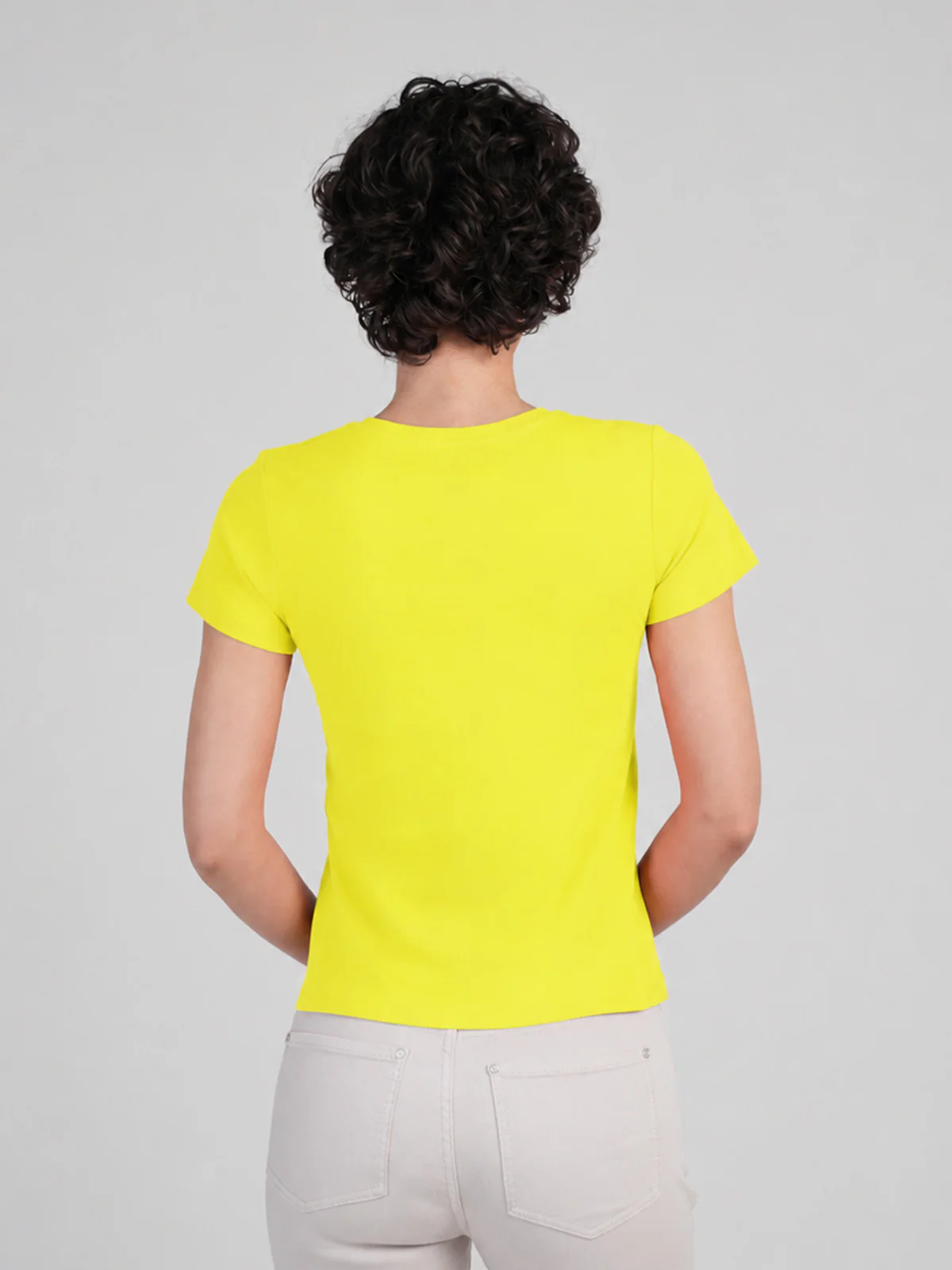 Short Sleeve Everyday V Neck T-Shirt - Image 26