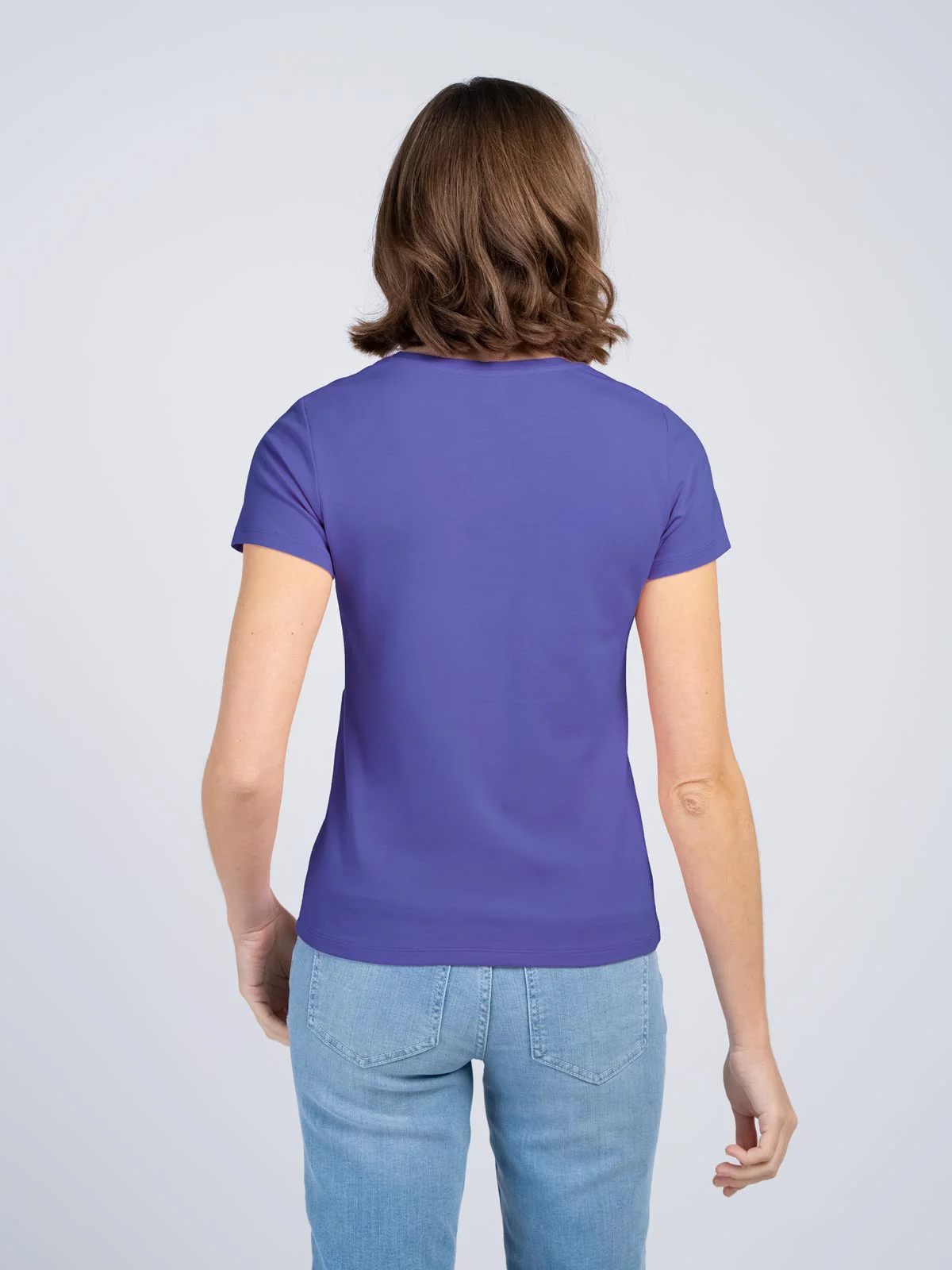 Short Sleeve Everyday V Neck T-Shirt - Image 30